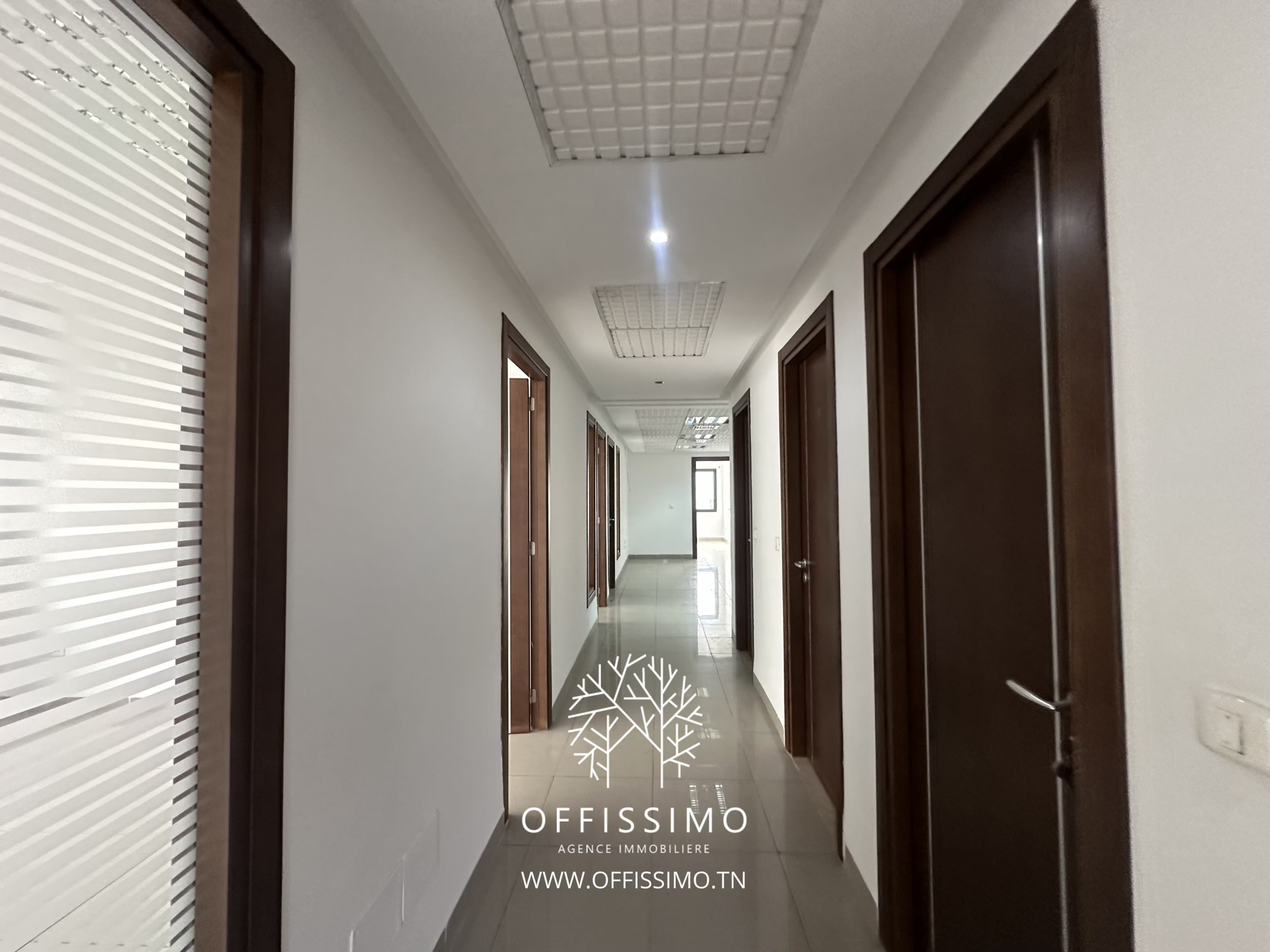 La Marsa&nbsp;Berge Du Lac&nbsp;Location&nbsp;Surfaces&nbsp;Bureau 5 pieces lac 2 haut standing vue d�gager