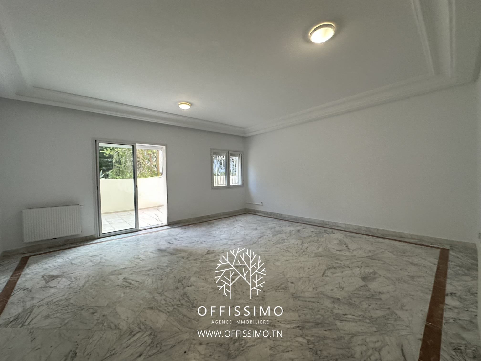 La Marsa&nbsp;Berge Du Lac&nbsp;Location&nbsp;Appart. 4 pi�ces&nbsp;S3 avec jardin et veranda lac 2