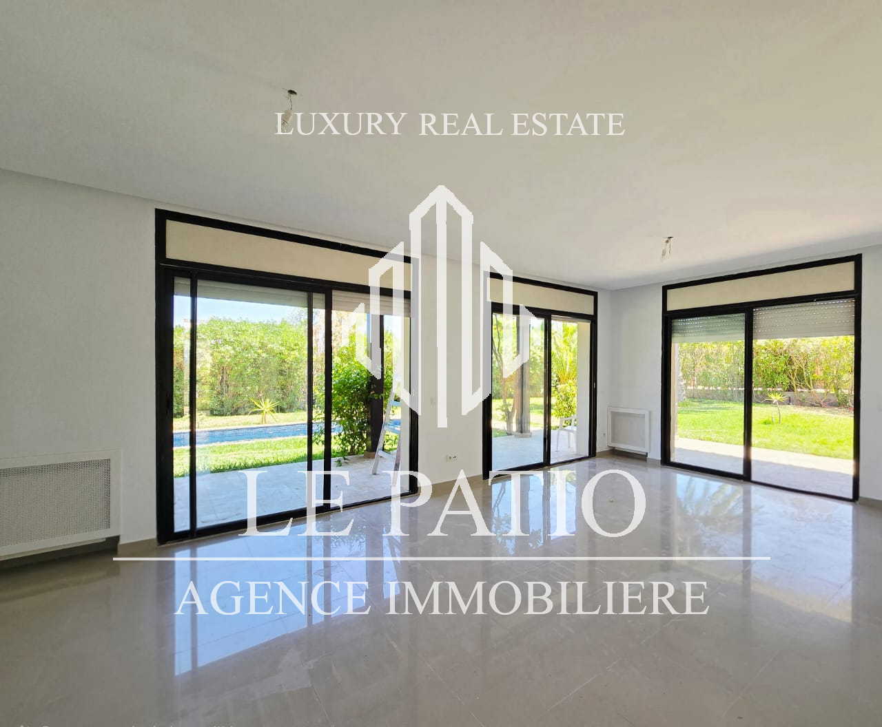 La Marsa Gammart Location Maisons Vvlla s3 avec jardin et piscine  gammarth