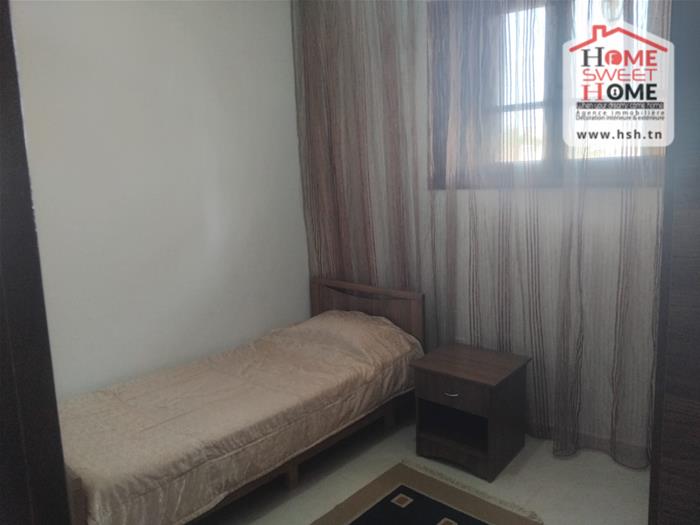 Carthage El Yasmina Location Appart. 4 pices Etage de villa s3 meubl alyan  carthage yasmina