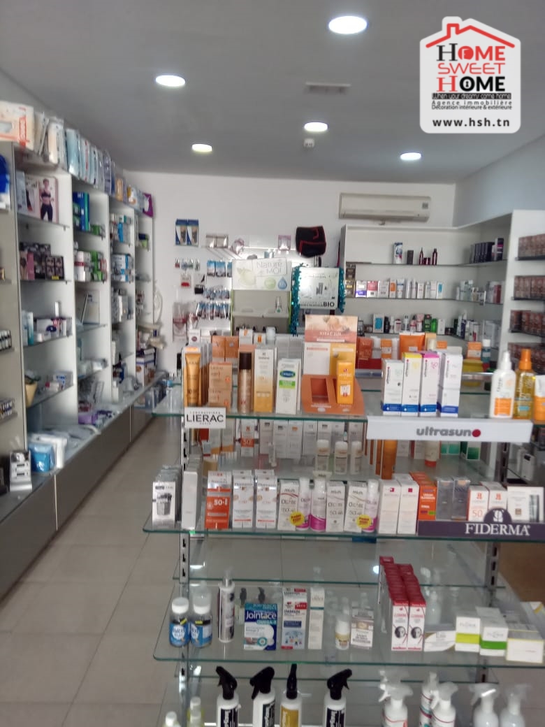 La Marsa Marsa Ennassim Bureaux & Commerces Fond de Commerce Parapharmacie saint jacques  la marsa