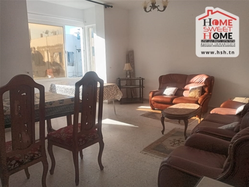 Carthage Sidi Bousaid Location Appart. 3 pices Etage cateyes meubl  sidi bousaid