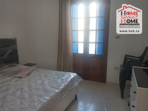 Carthage Sidi Bousaid Location Appart. 3 pices Etage cateyes meubl  sidi bousaid