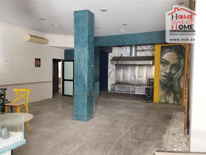 El Kram Le Kram Bureaux & Commerces Fond de Commerce Local commercial corner au kram