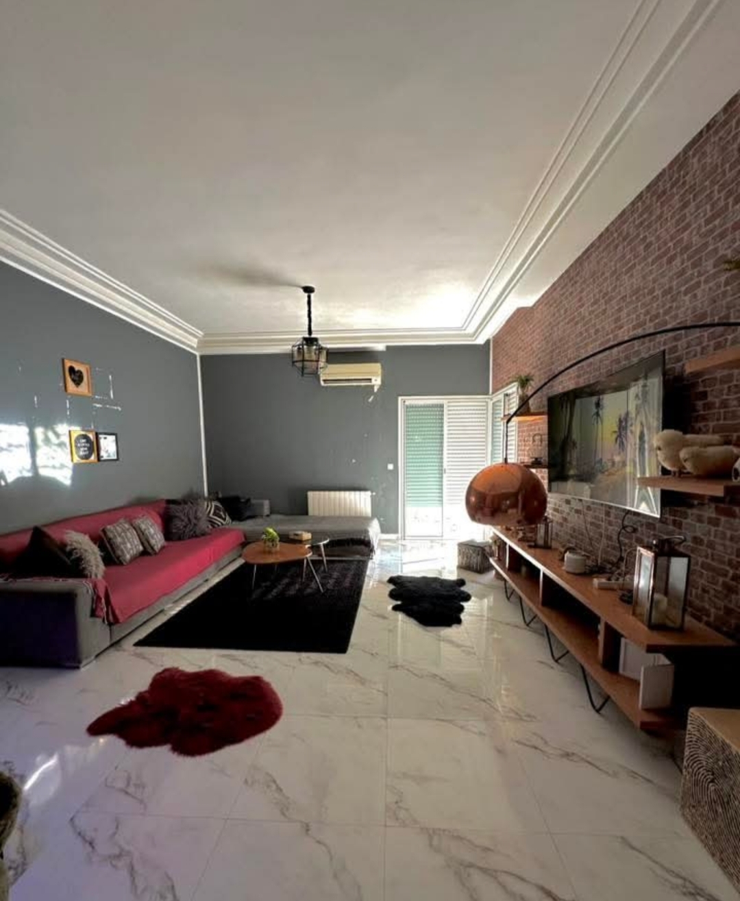 La Soukra La Soukra Location Appart. 3 pices S2 richement meuble