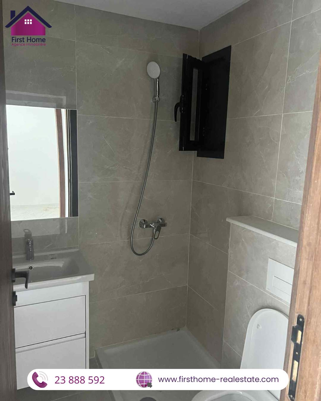 Ain Zaghouan Ain Zaghouan Location Appart. 2 pices Un appart s1 neuf jamais habit