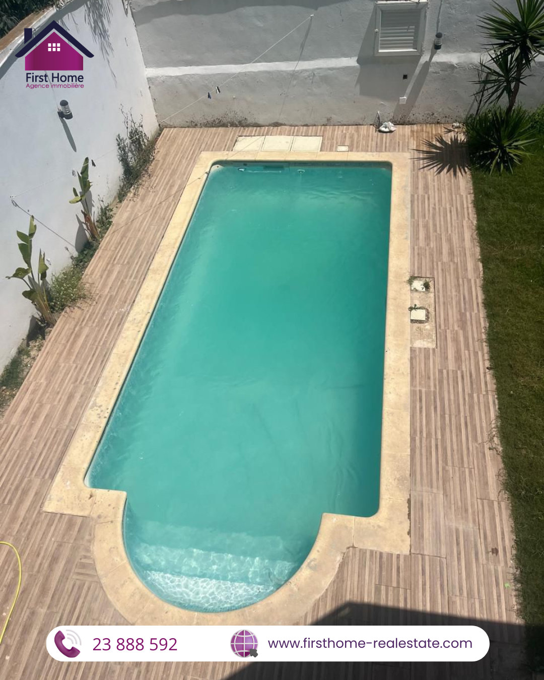 La Soukra Chotrana 2 Location Maisons Magnifique villa avec piscine