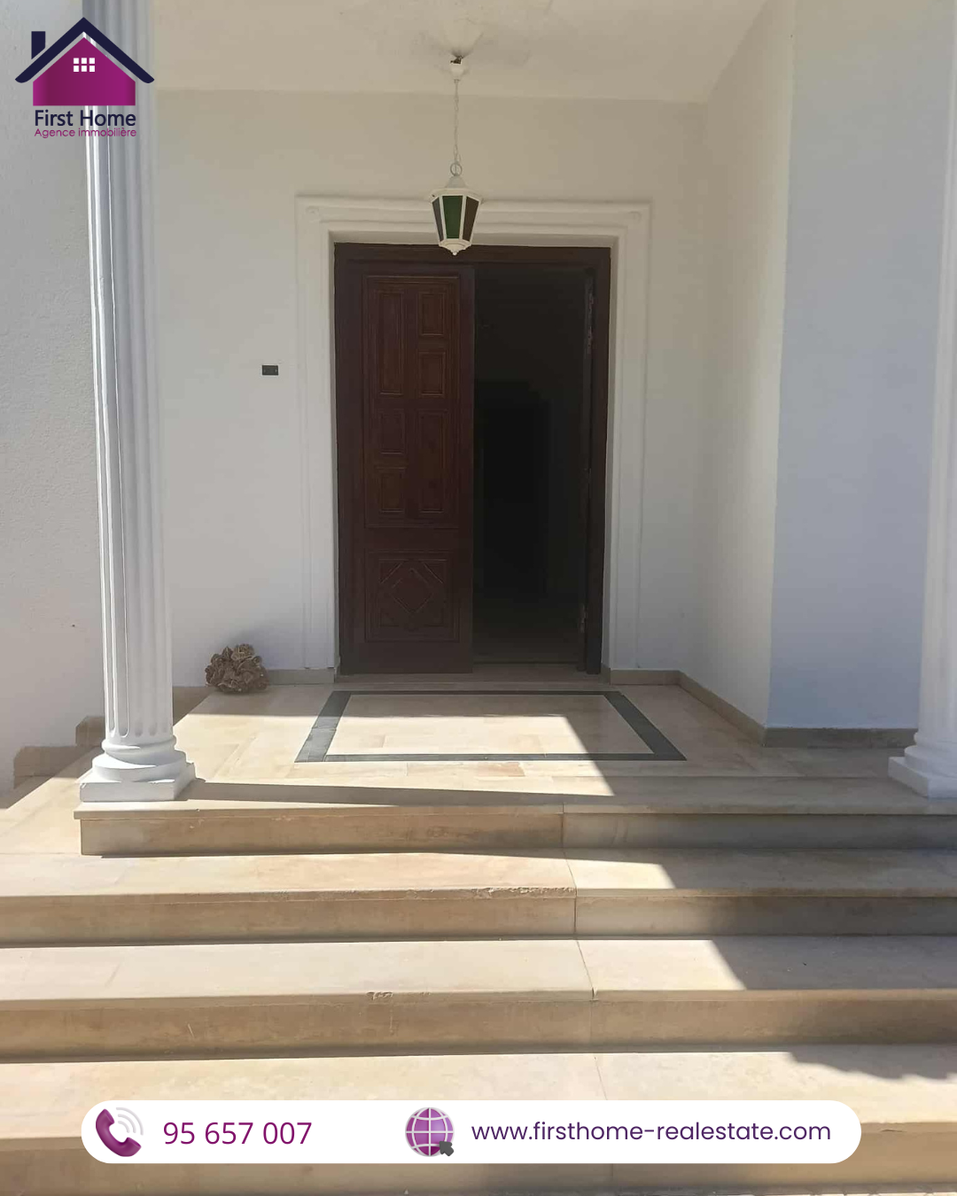 La Marsa Berge Du Lac Location Maisons Villa style americain