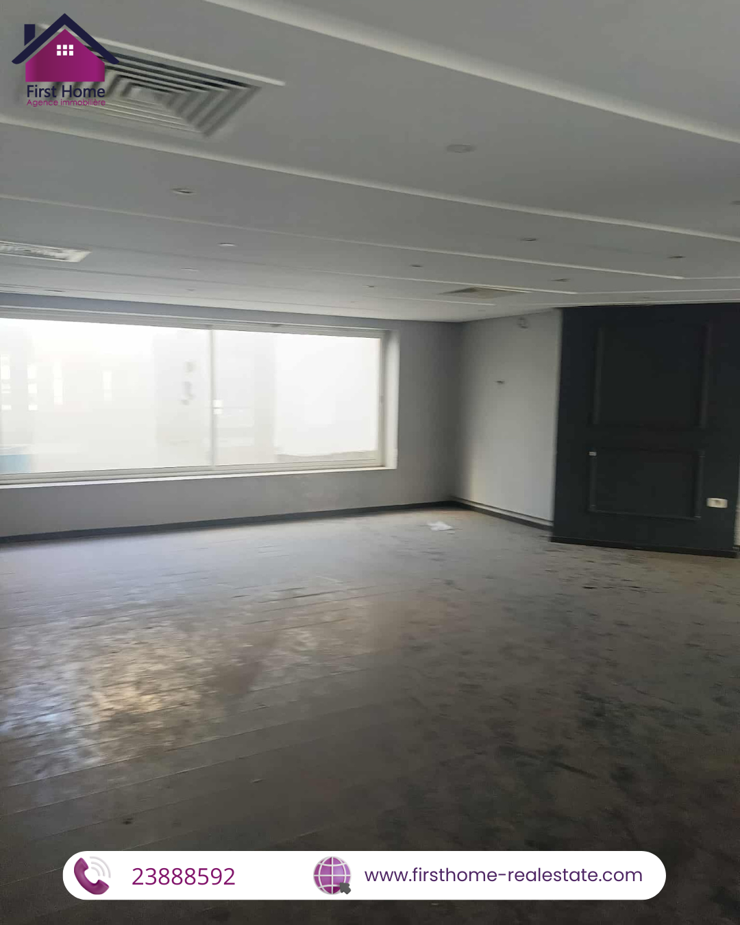 La Marsa Berge Du Lac Location Surfaces Un local commercial  les berges du lac 1