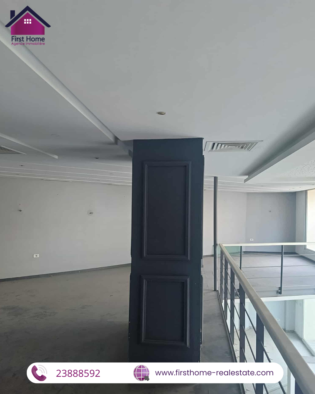 La Marsa Berge Du Lac Location Surfaces Un local commercial  les berges du lac 1