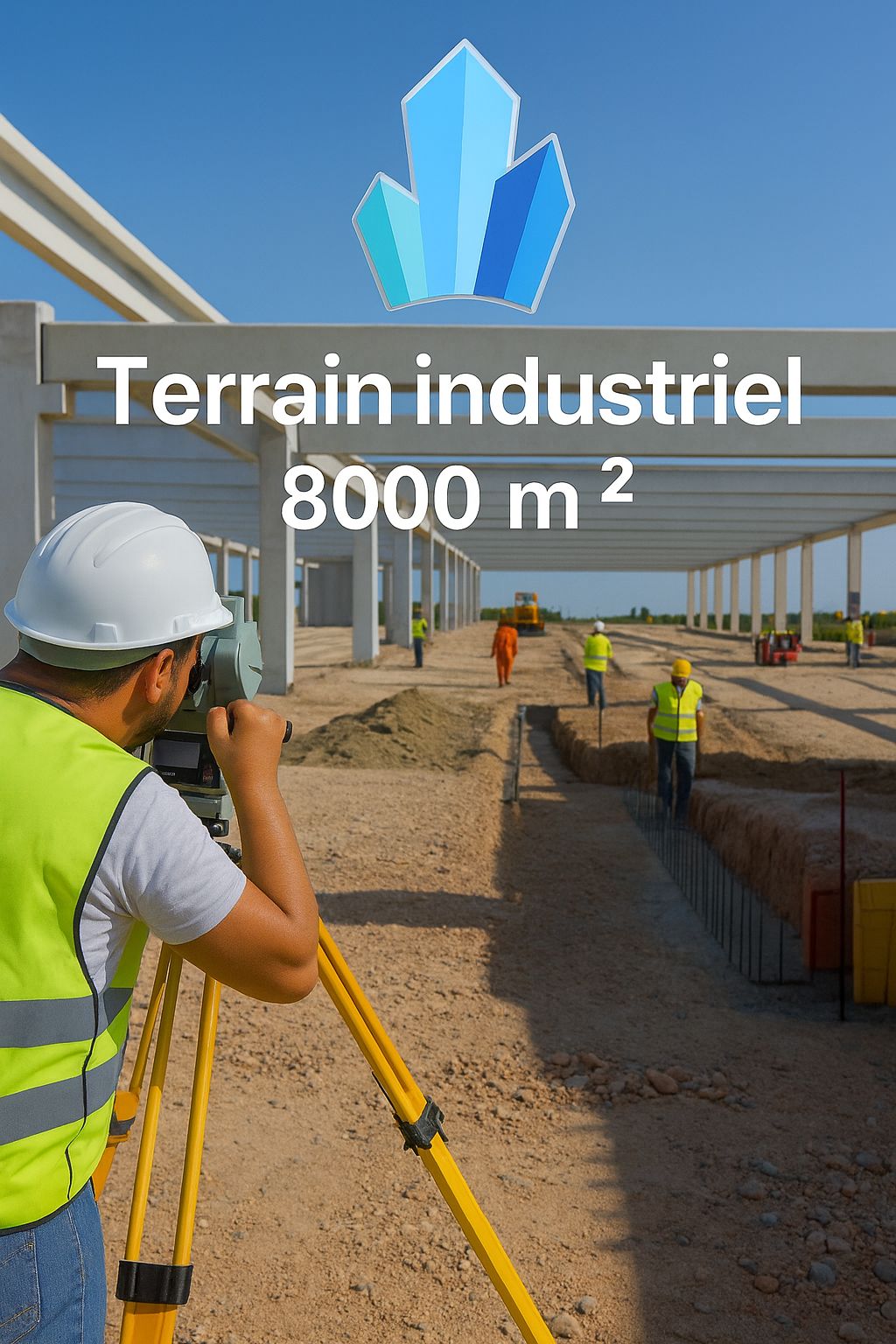 Mohamadia Mohamadia Terrain Terrain nu Super terrain industriel 8000 m2 dans zi mhamdia