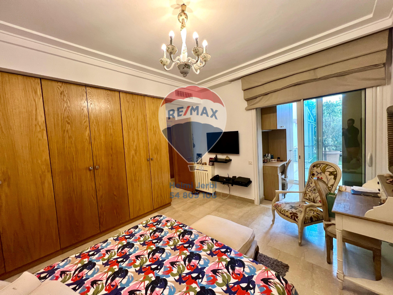 La Marsa Marsa Ennassim Location Appart. 4 pices S2 meubl avec jardin marsa maalga