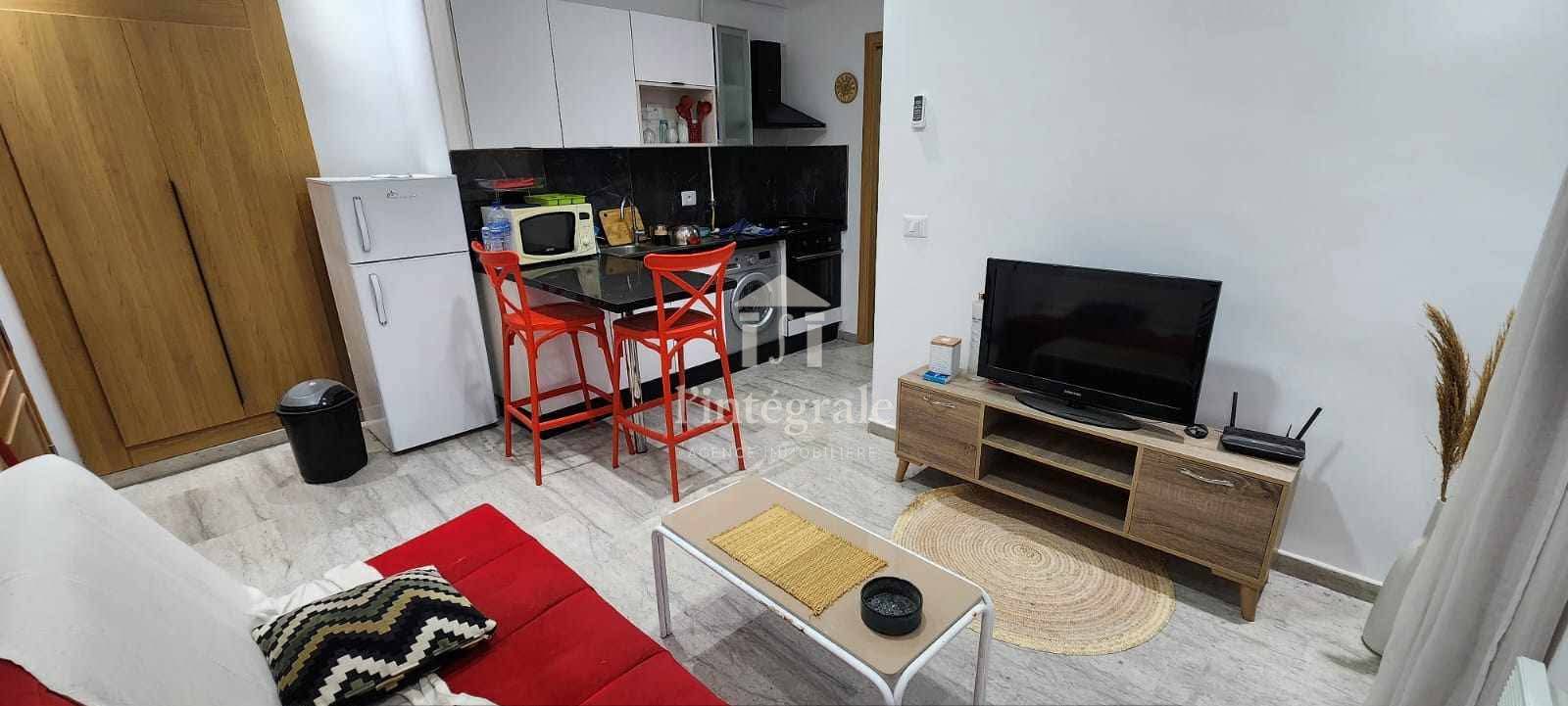 Ariana Ville Riadh Landlous Location Appart. 2 pices S1 richement meubl