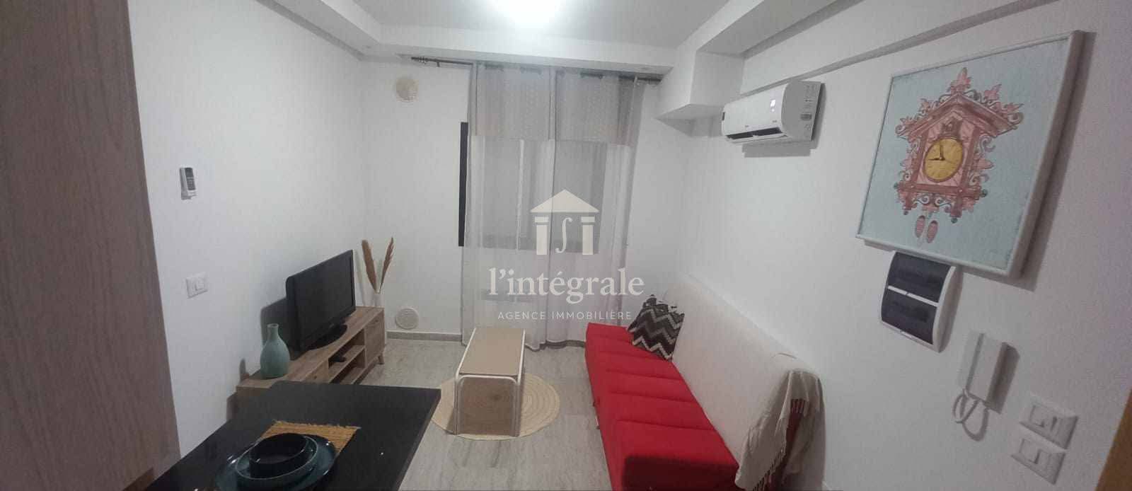 Ariana Ville Riadh Landlous Location Appart. 2 pices S1 richement meubl