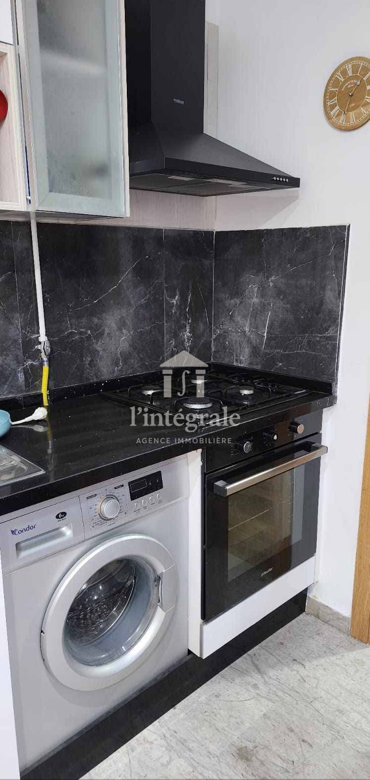 Ariana Ville Riadh Landlous Location Appart. 2 pices S1 richement meubl