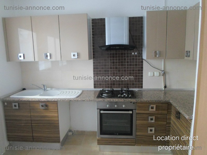 Ain Zaghouan Ain Zaghouan Location Appart. 3 pices S plus 2  ain zaghaoun direct propritaire