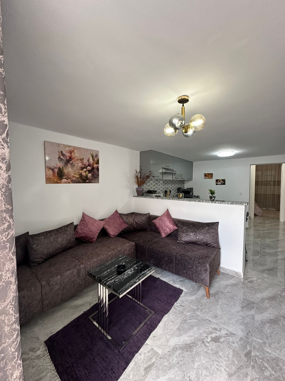 La Marsa Gammart Location Appart. 2 pices S 1 meubl jamais habit gammarth