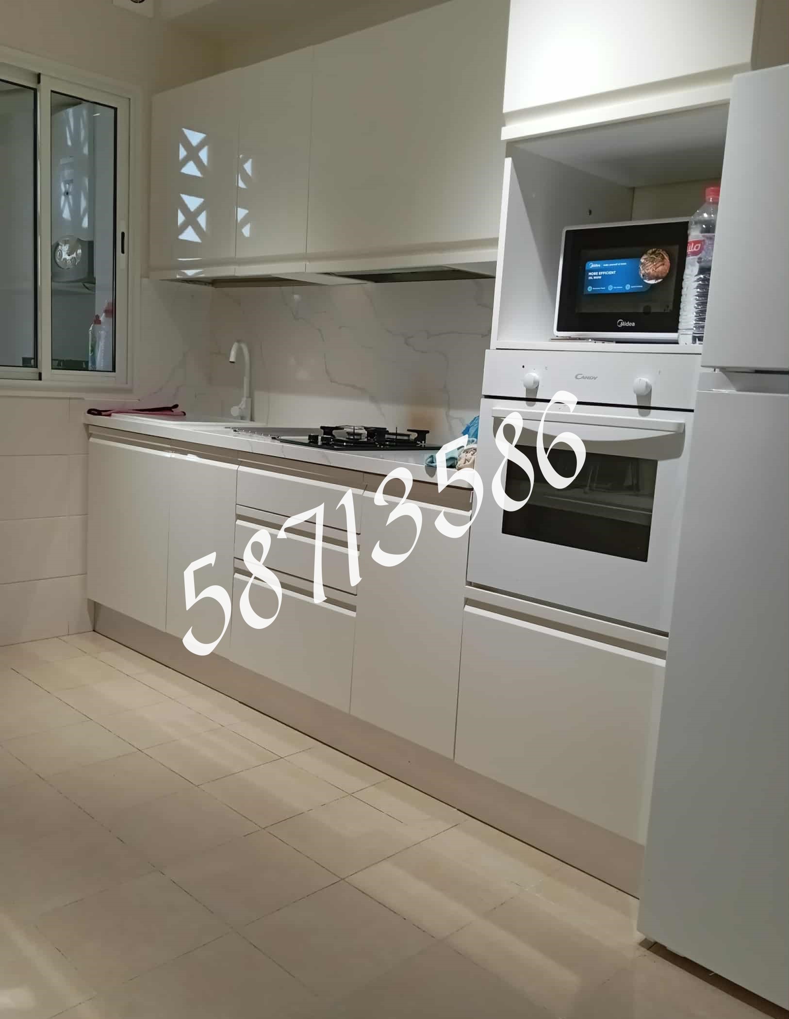 La Marsa El Aouina Location Appart. 1 pice S plus 1 richement meuble wahat pres jardin