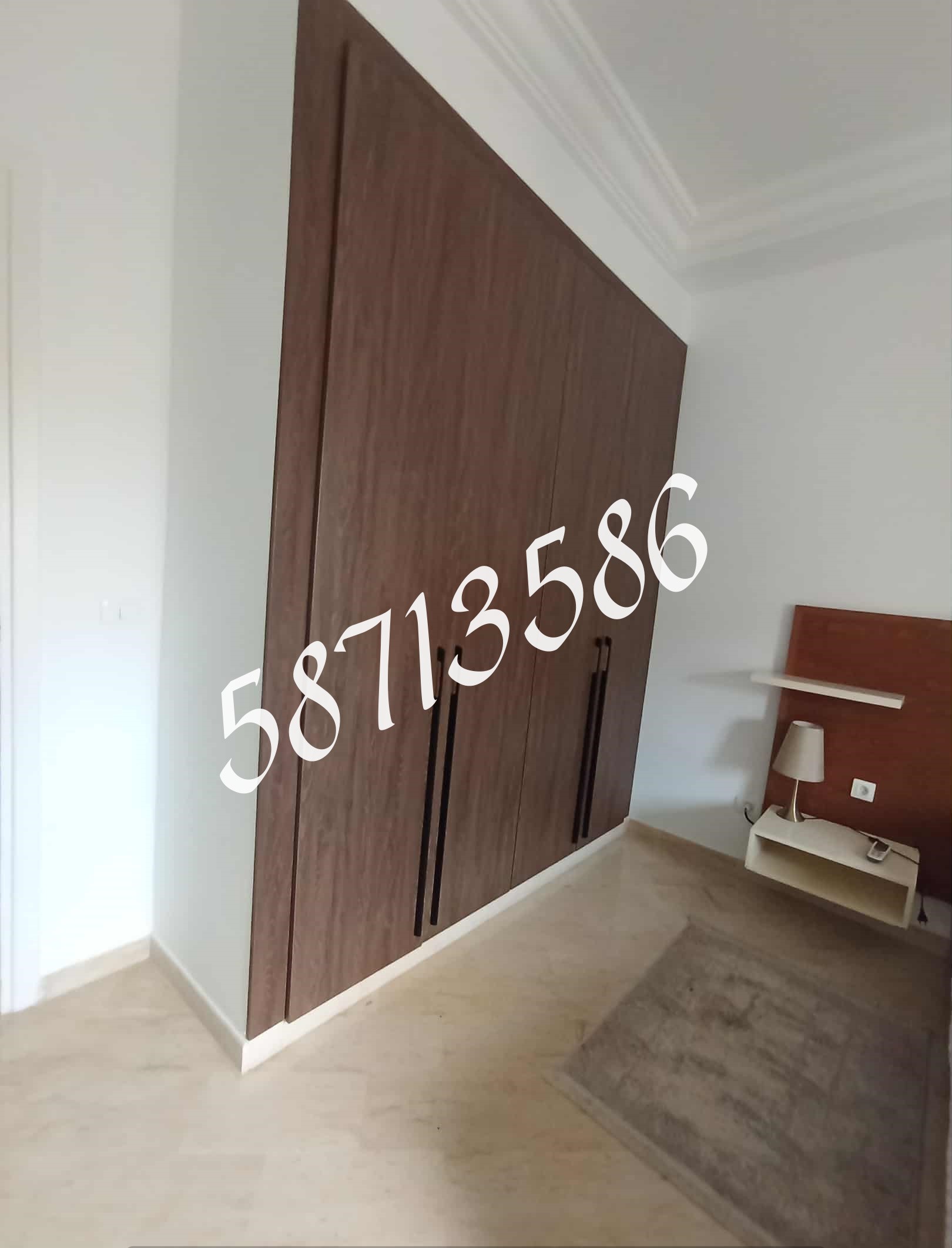 La Marsa El Aouina Location Appart. 1 pice S 1 meuble avec place de parking s sol