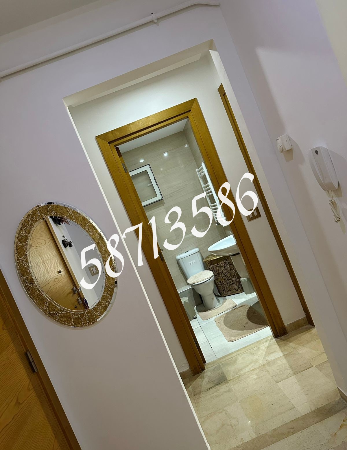 La Marsa El Aouina Location Appart. 1 pice S1 richement meublee wahat