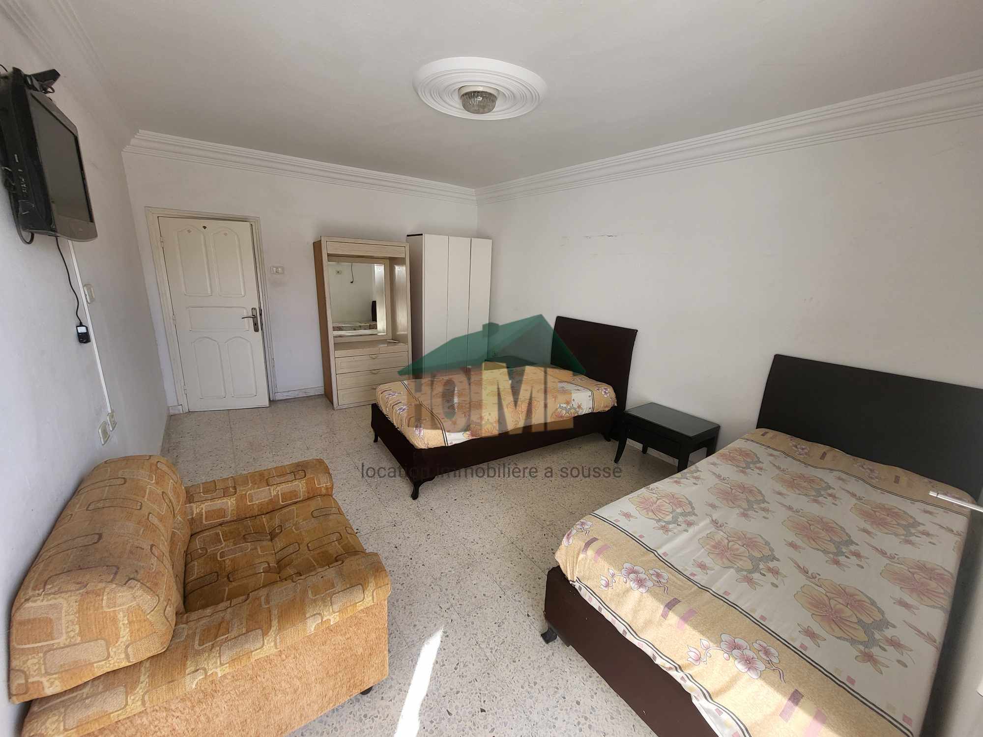 Sousse Ville Sousse Location Appart. 1 pice S1 meubl a lanne pour fille