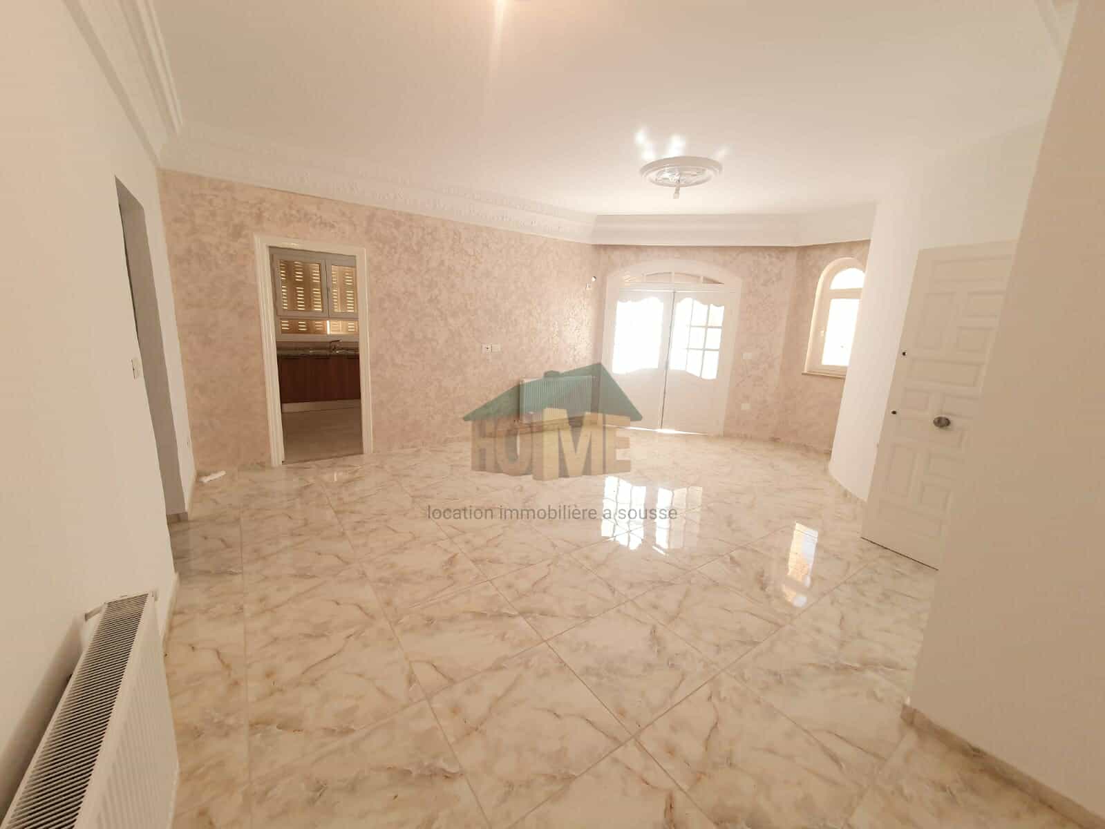 Sousse Jaouhara Sahloul Location Appart. 2 pices S2 sans meuble a sahloul