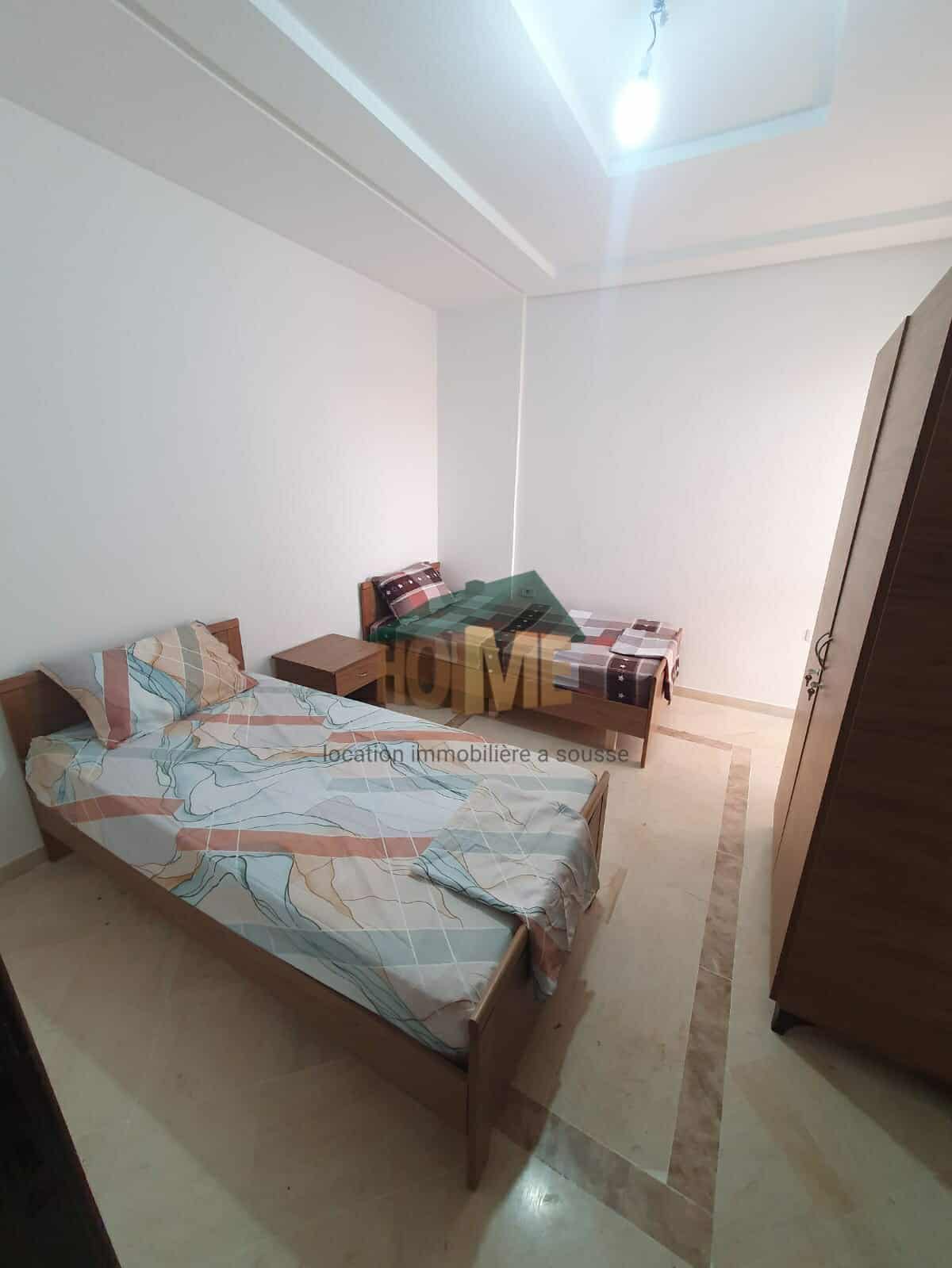 Sousse Ville Sousse Location Appart. 2 pices S2 meubl a lanne a cite el manazeh