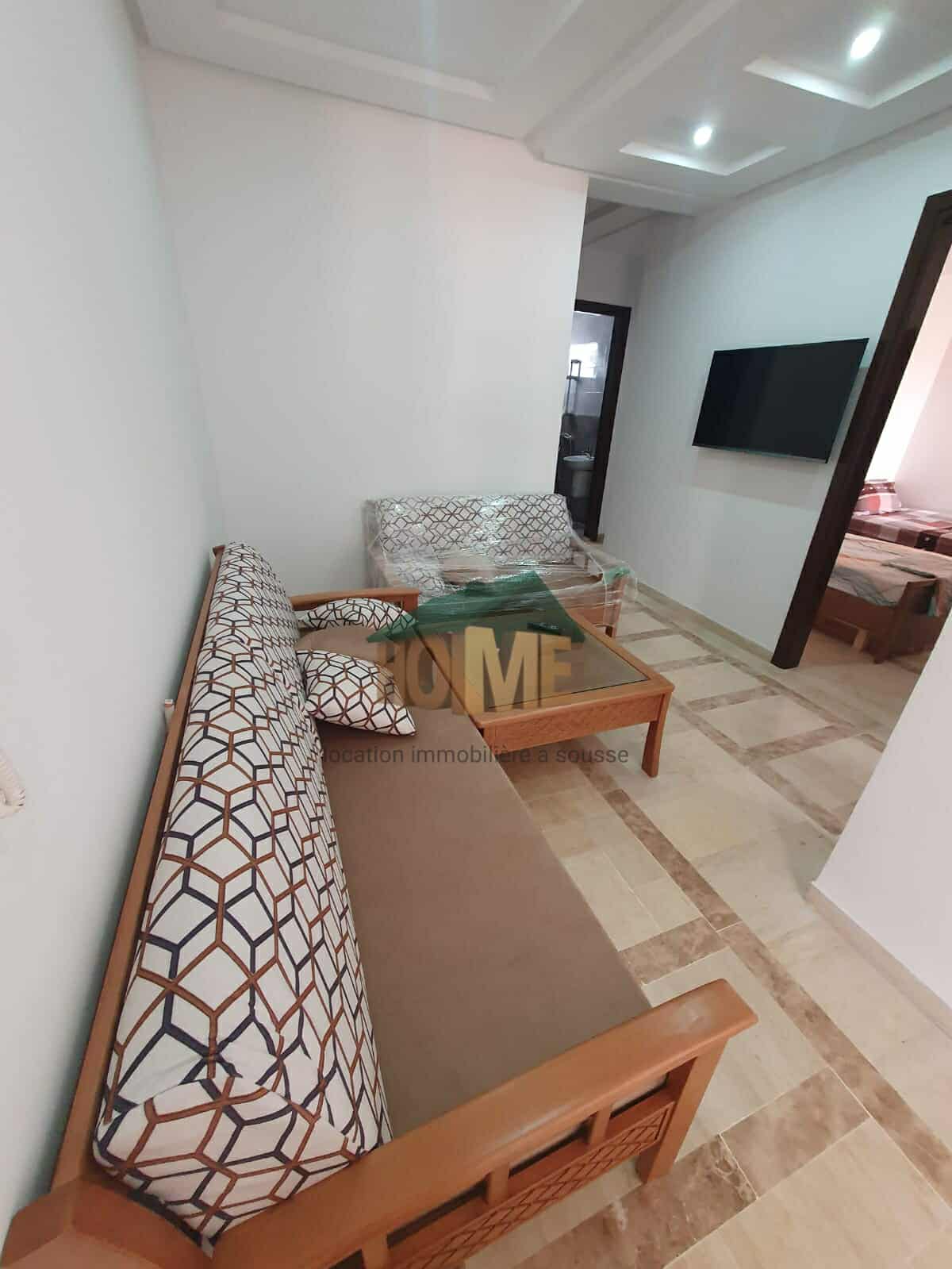 Sousse Ville Sousse Location Appart. 2 pices S2 meubl a lanne a cite el manazeh