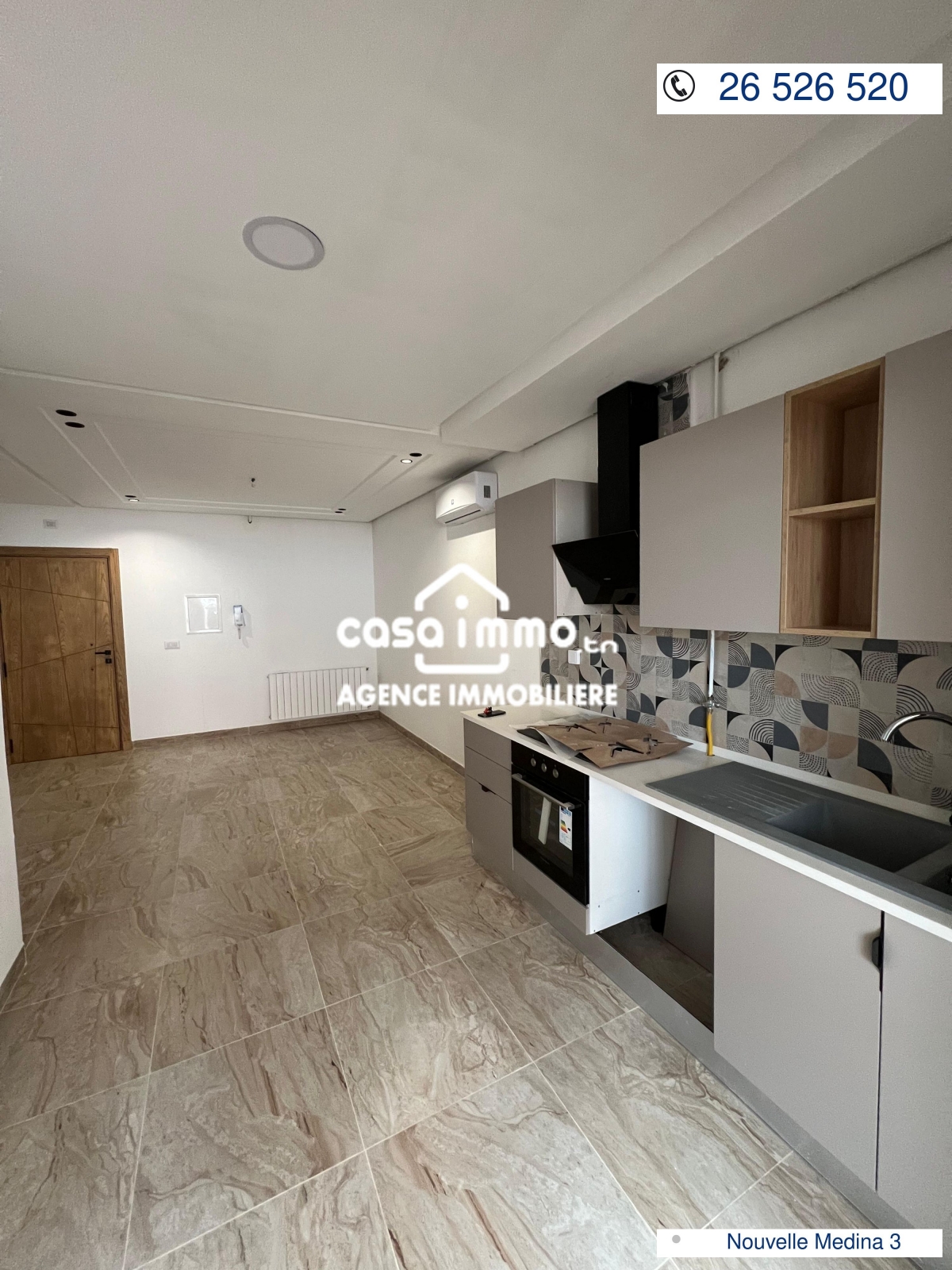 Nouvelle Medina Nouvelle Medina Location Appart. 2 pices S2  nouvelle mdina 3