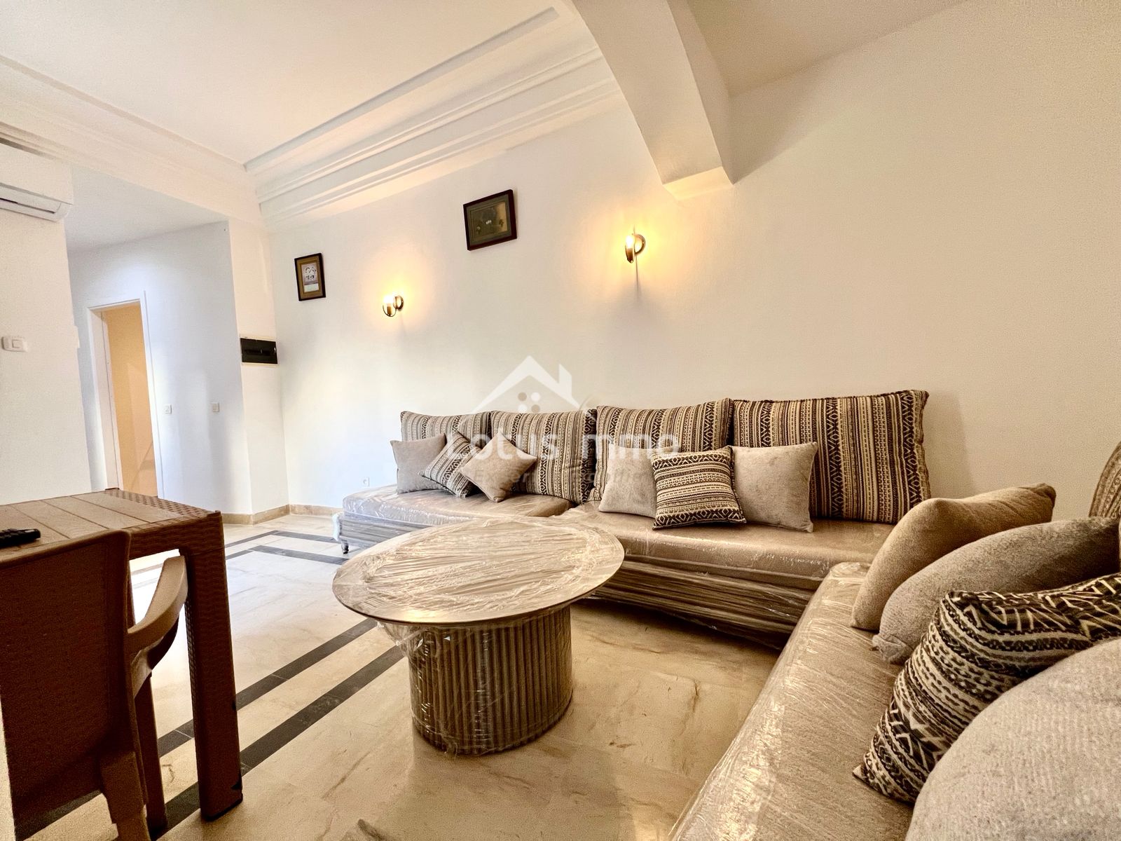 Ariana Ville Cite Ennasr 2 Location Appart. 2 pices App s1 meubl avec jardin