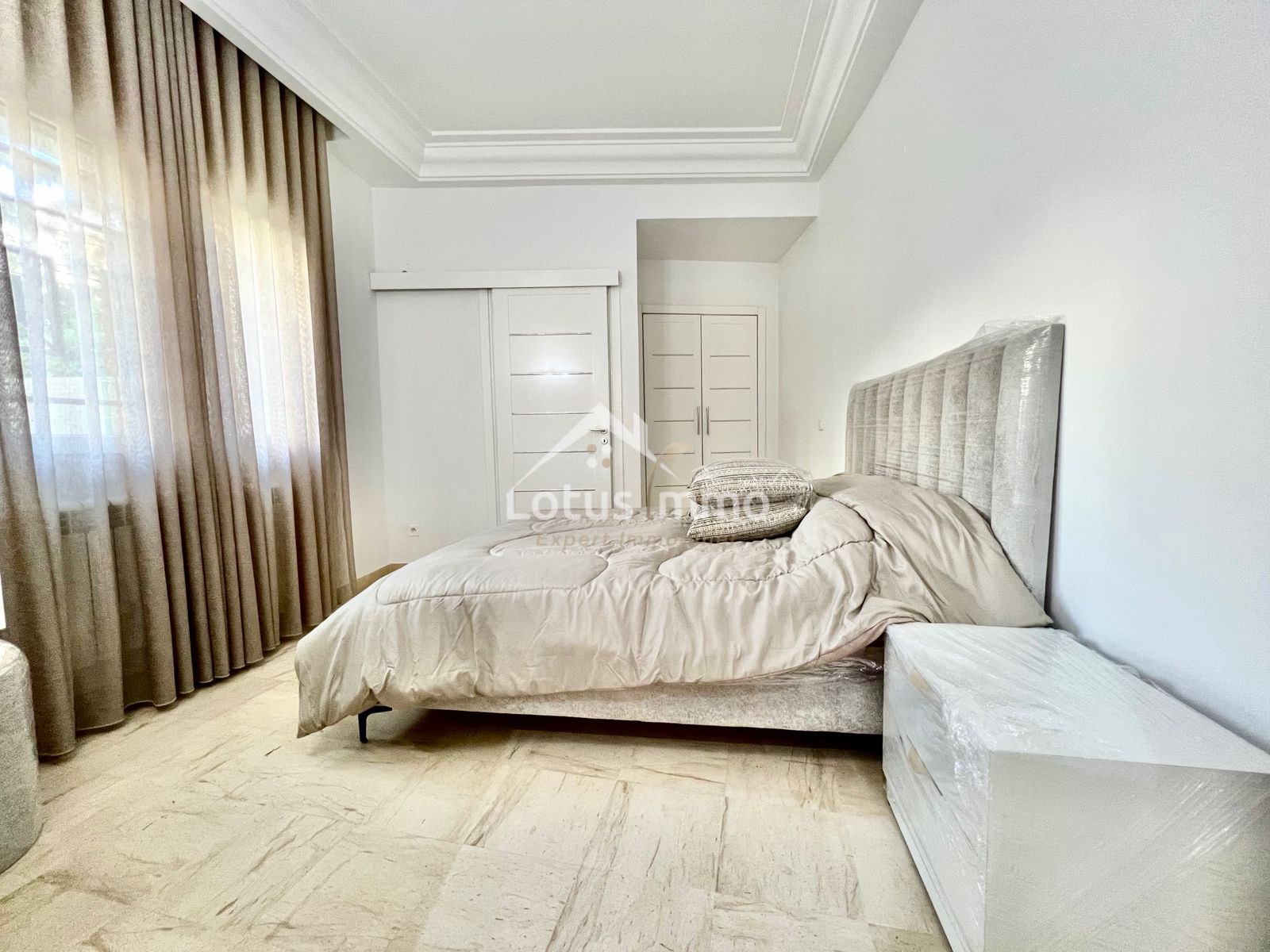 Ariana Ville Cite Ennasr 2 Location Appart. 2 pices App s1 meubl avec jardin