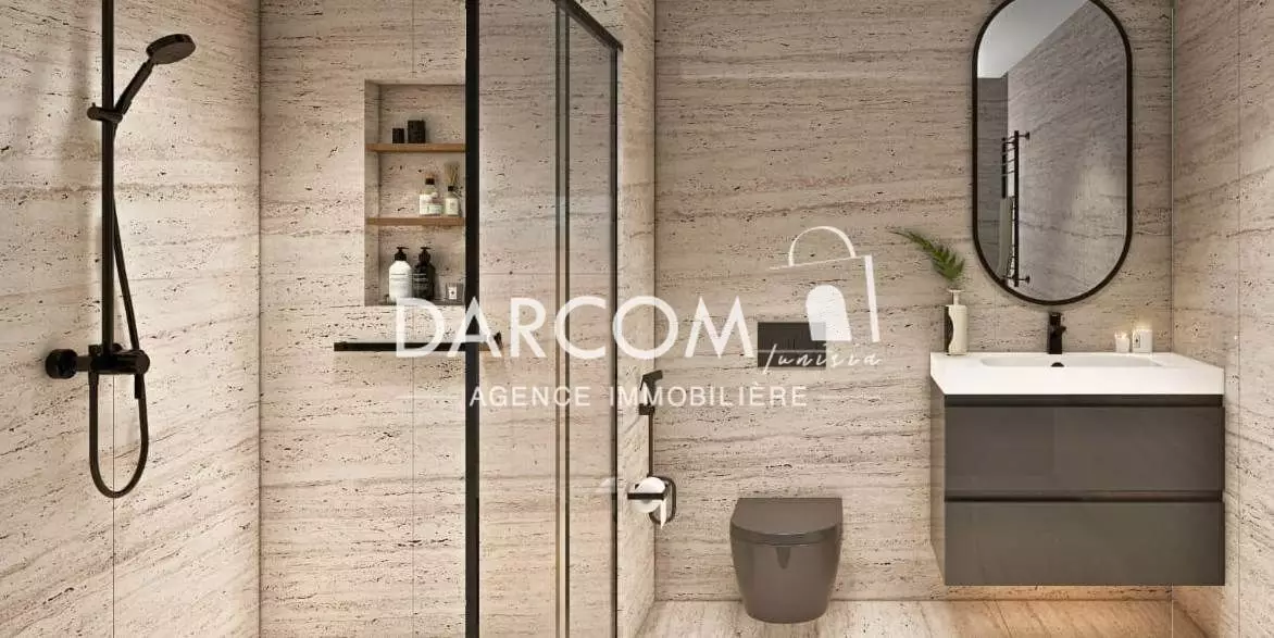 La Soukra La Soukra Vente Appart. 2 pices Rsidence en cours a la soukra