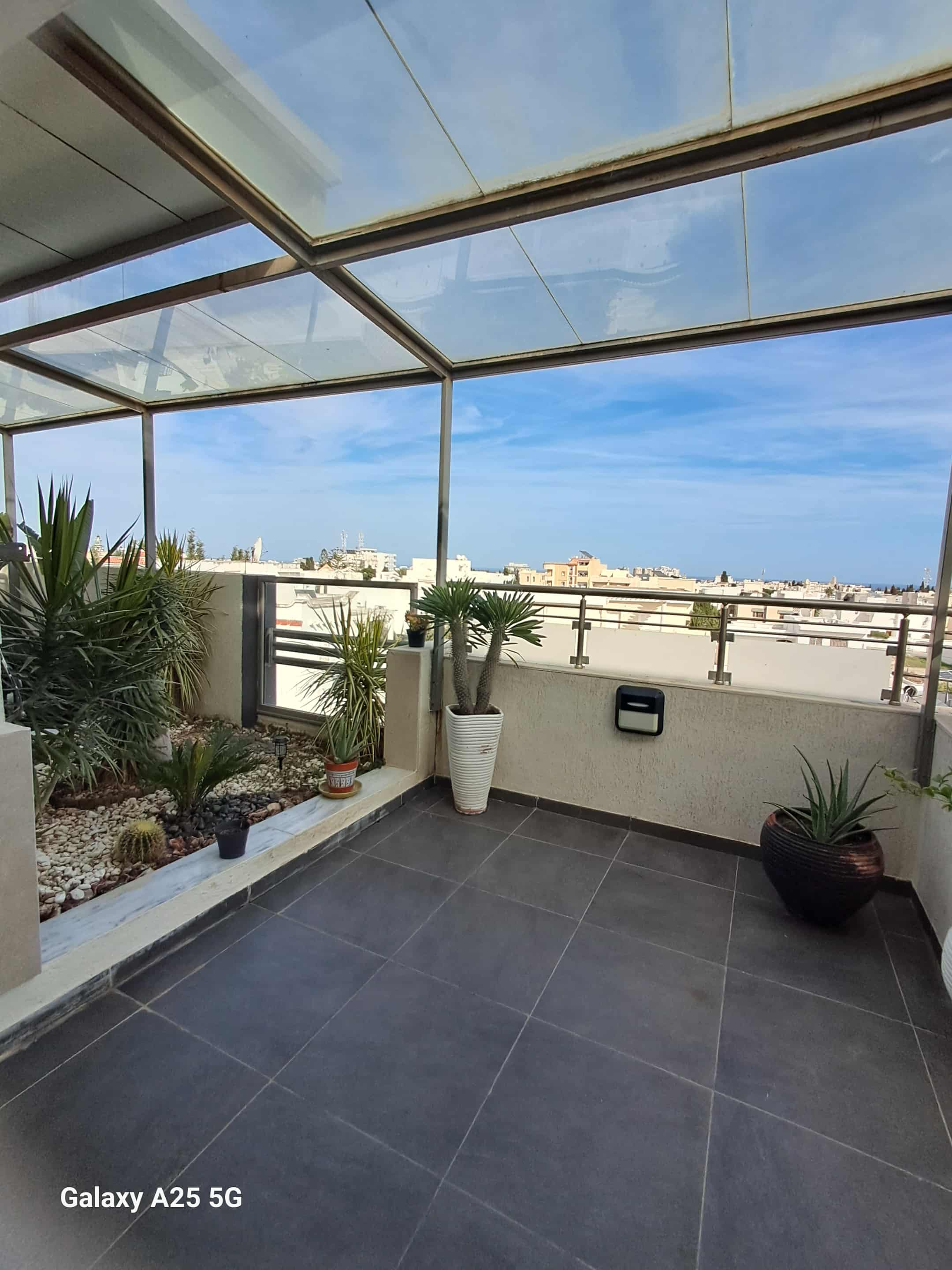 Sousse Ville Cite Jaouhara Vente Maisons Penthouse luxe et confort s4  bouhsina