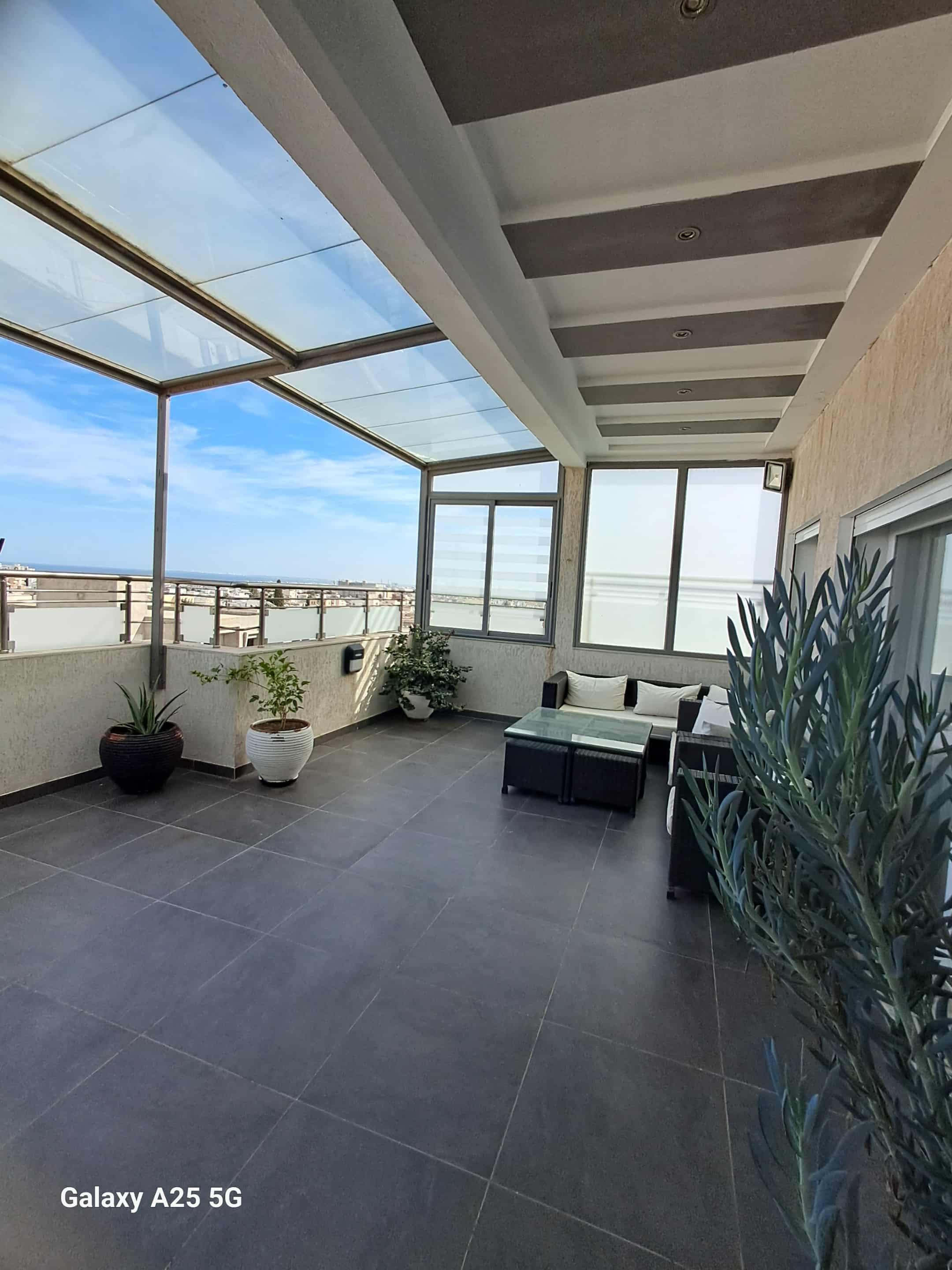 Sousse Ville Cite Jaouhara Vente Maisons Penthouse luxe et confort s4  bouhsina