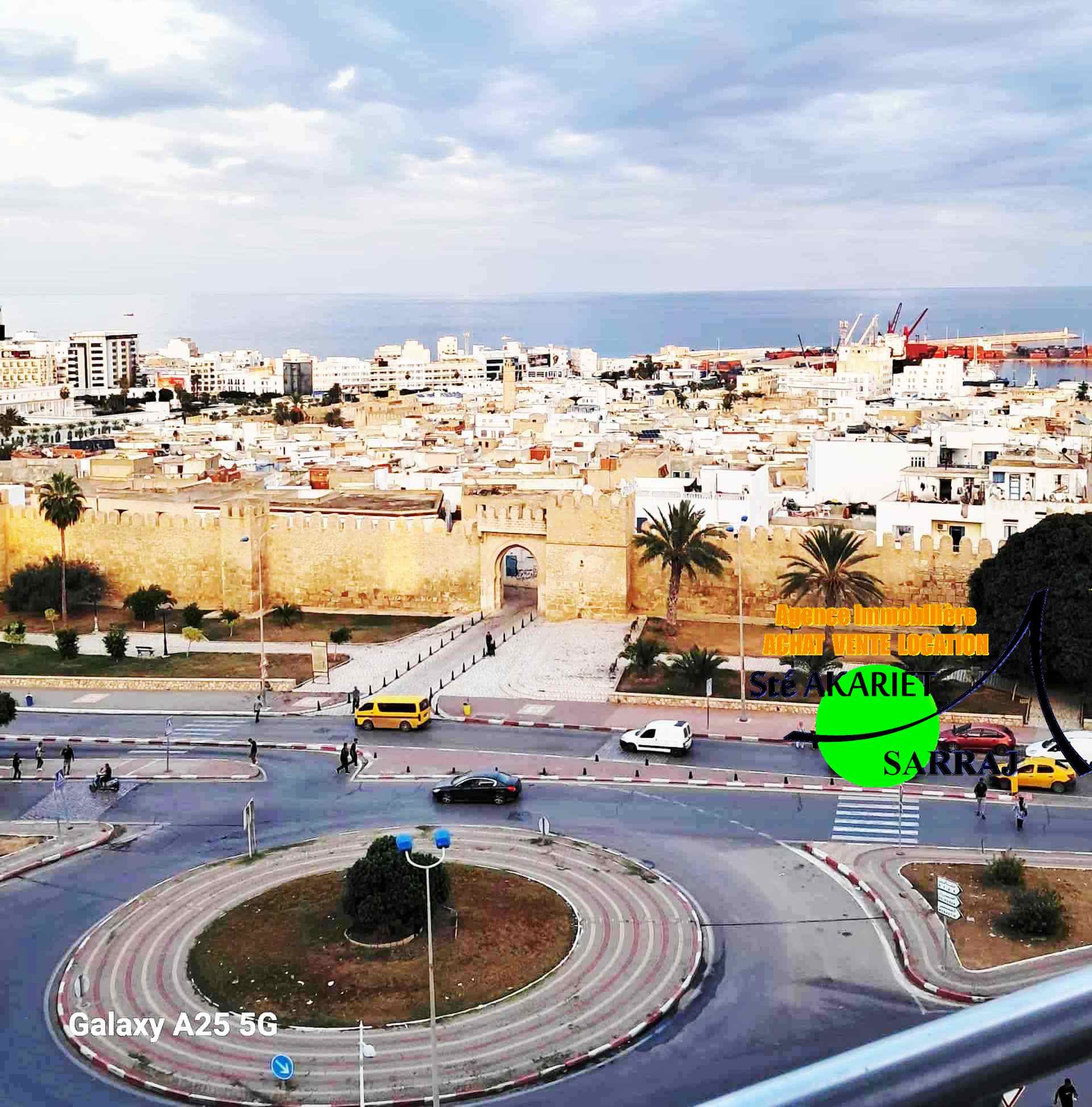 Sousse Ville Sousse Vente Appart. 4 pices Appartement s3 vue de mer centre ville sousse