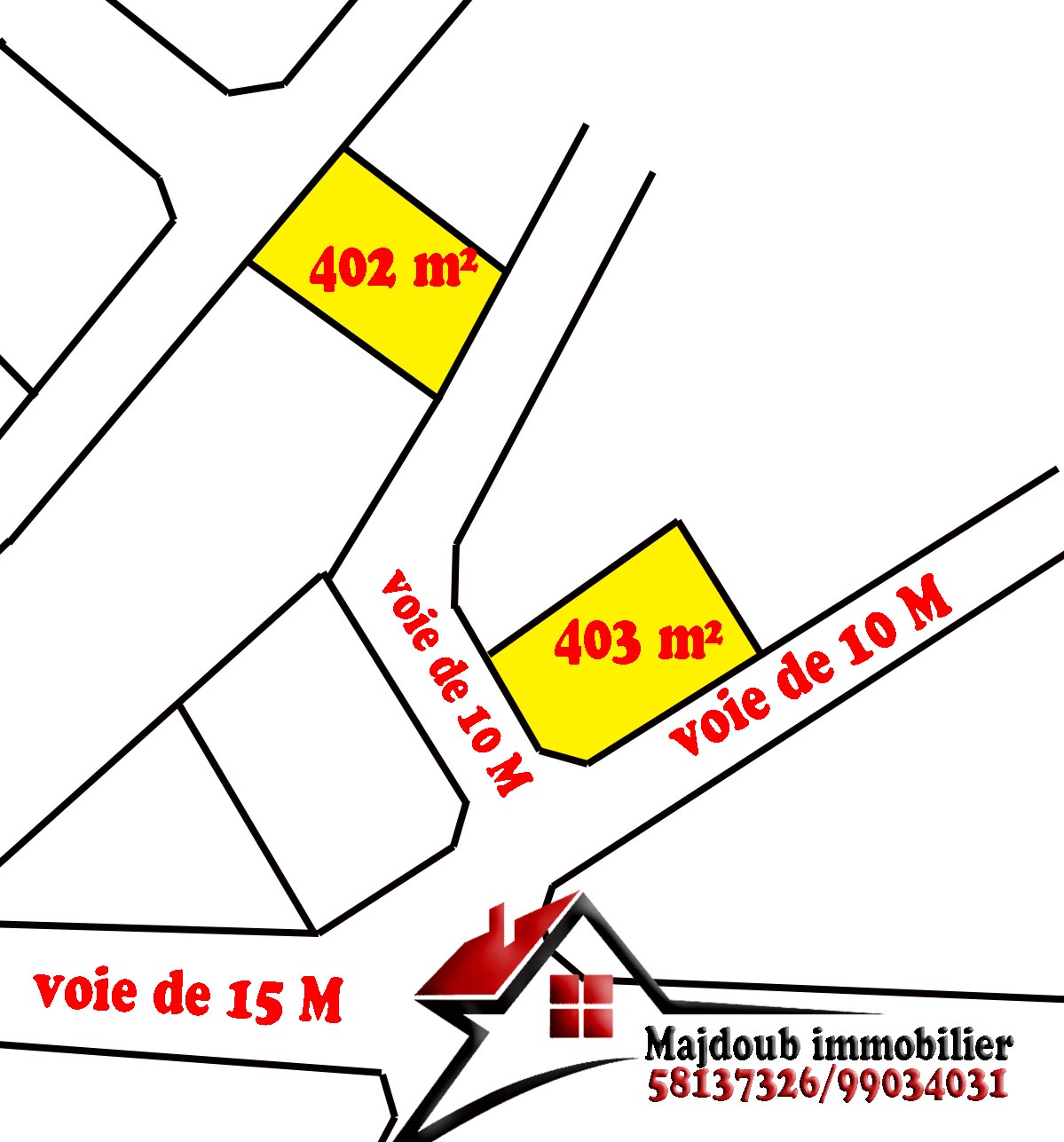 Sousse Riadh Zaouiet Sousse Terrain Terrain nu Nouveaux lotissement saniet jbara