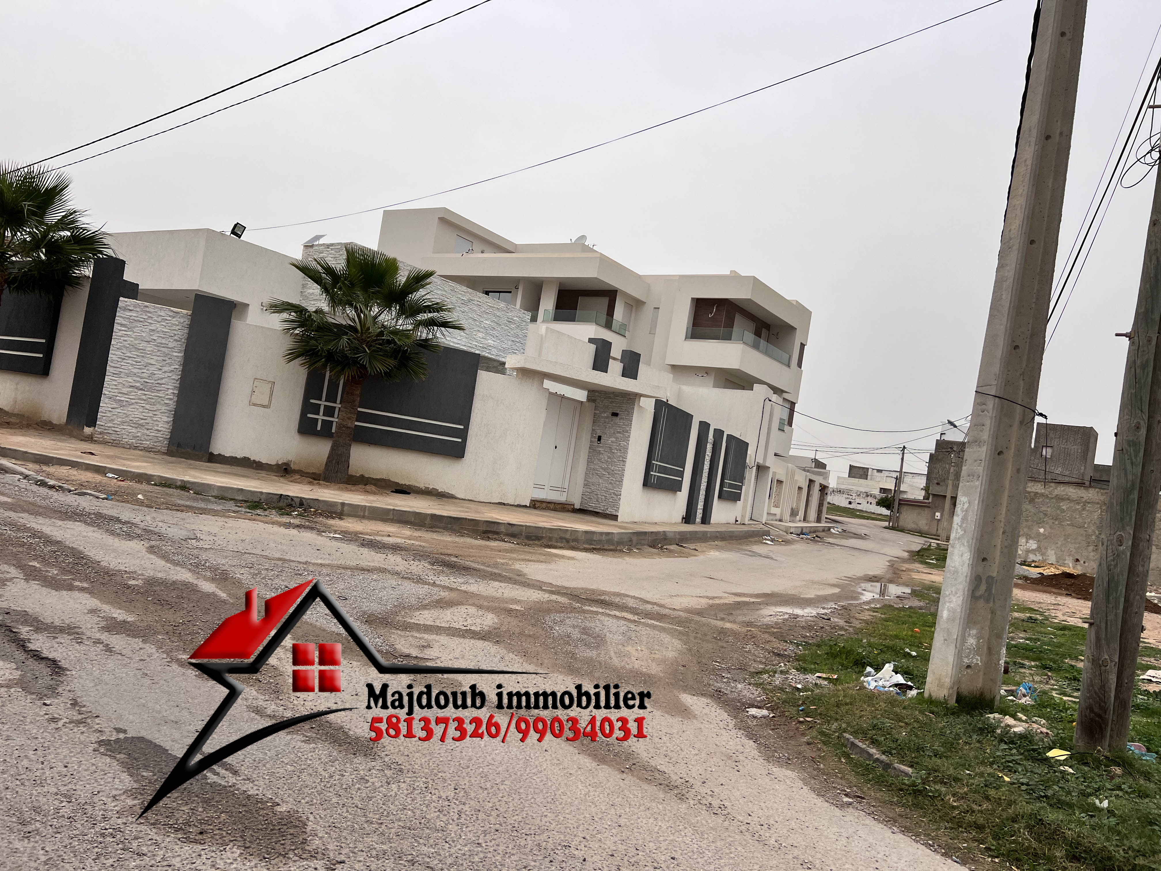 Sousse Riadh Ksibet Sousse Terrain Terrain nu Terrain de 312 m zone villa