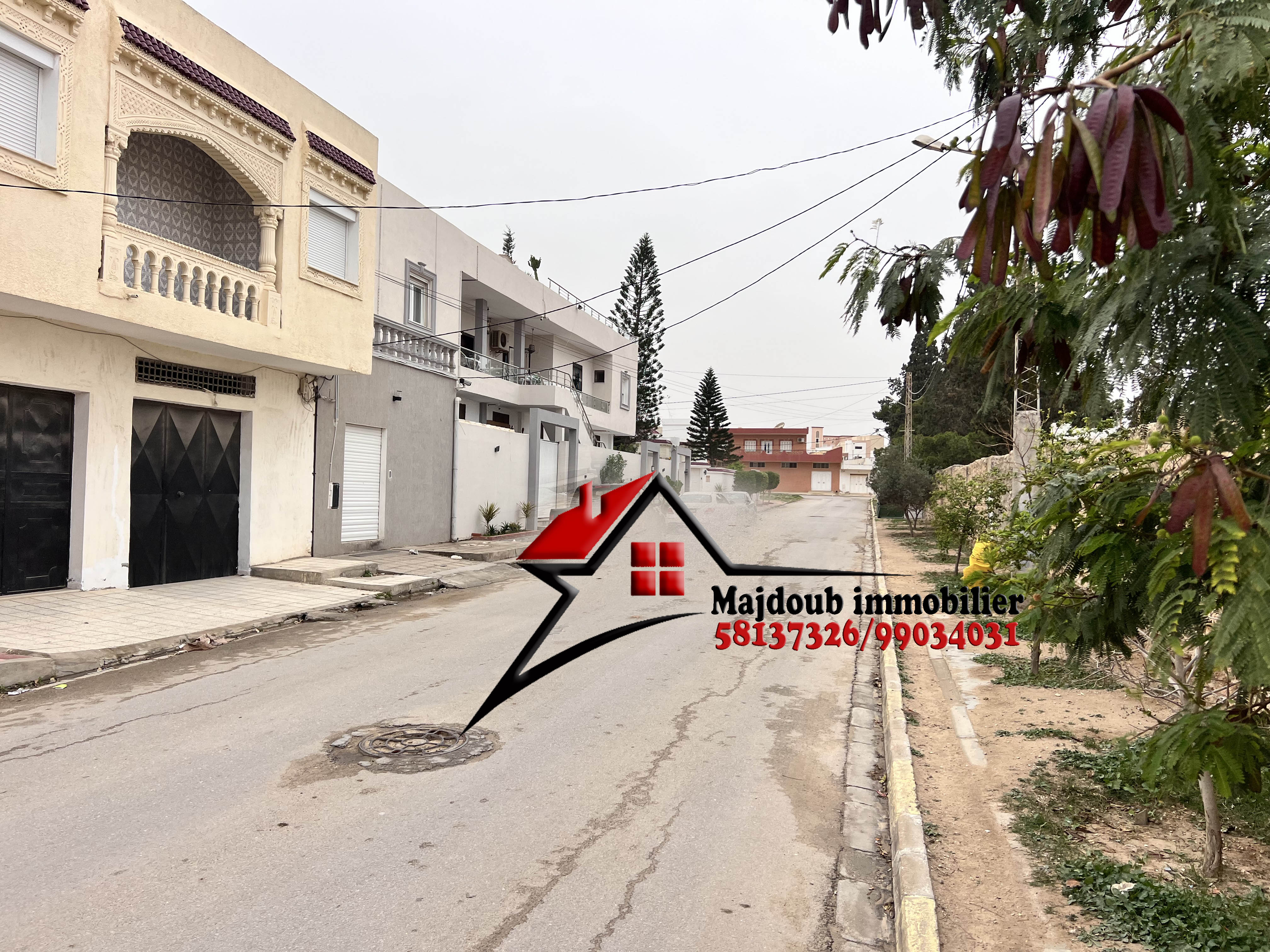 Sousse Riadh Ksibet Sousse Terrain Terrain nu Terrain de 312 m zone villa