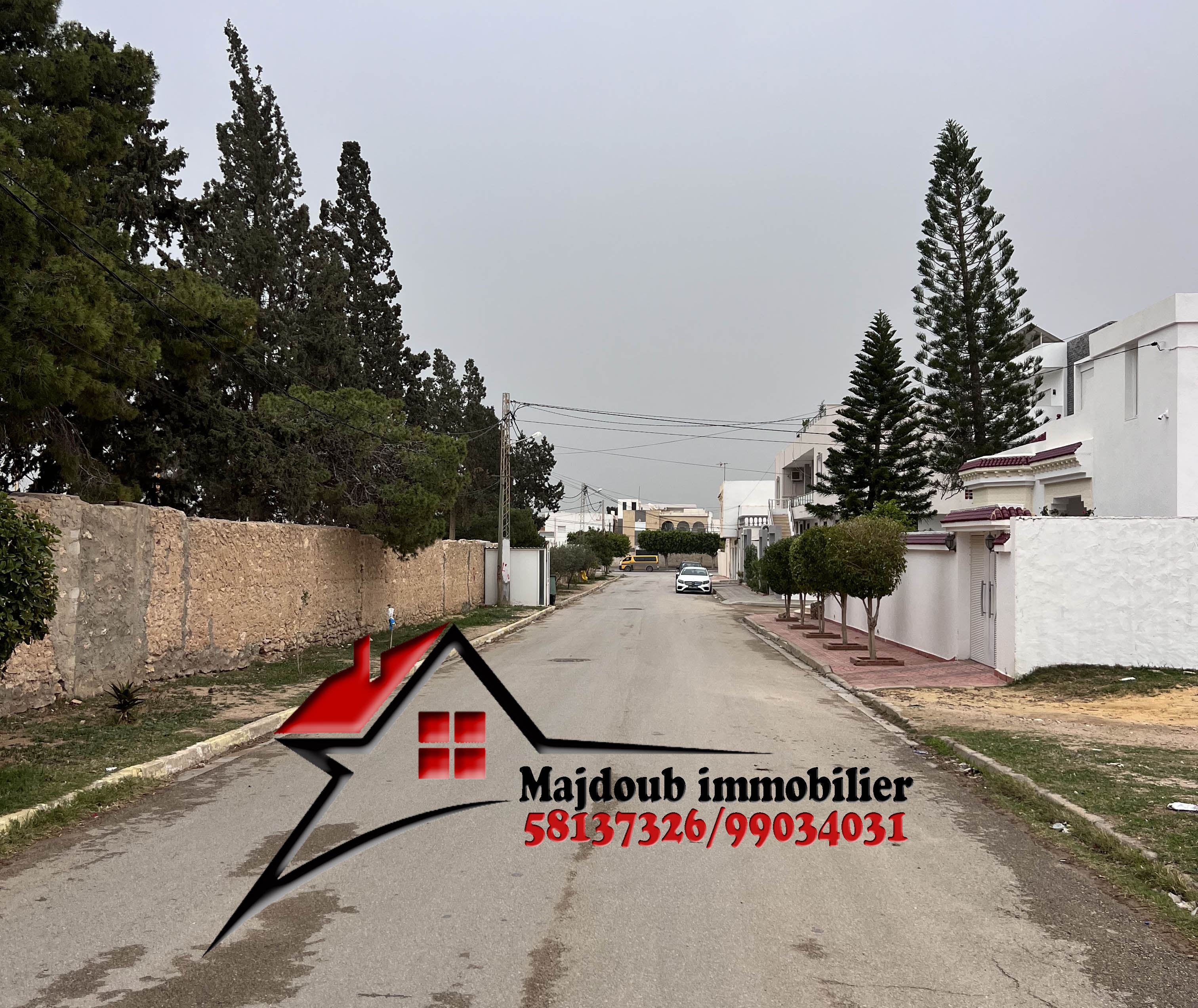 Sousse Riadh Ksibet Sousse Terrain Terrain nu Terrain de 312 m zone villa
