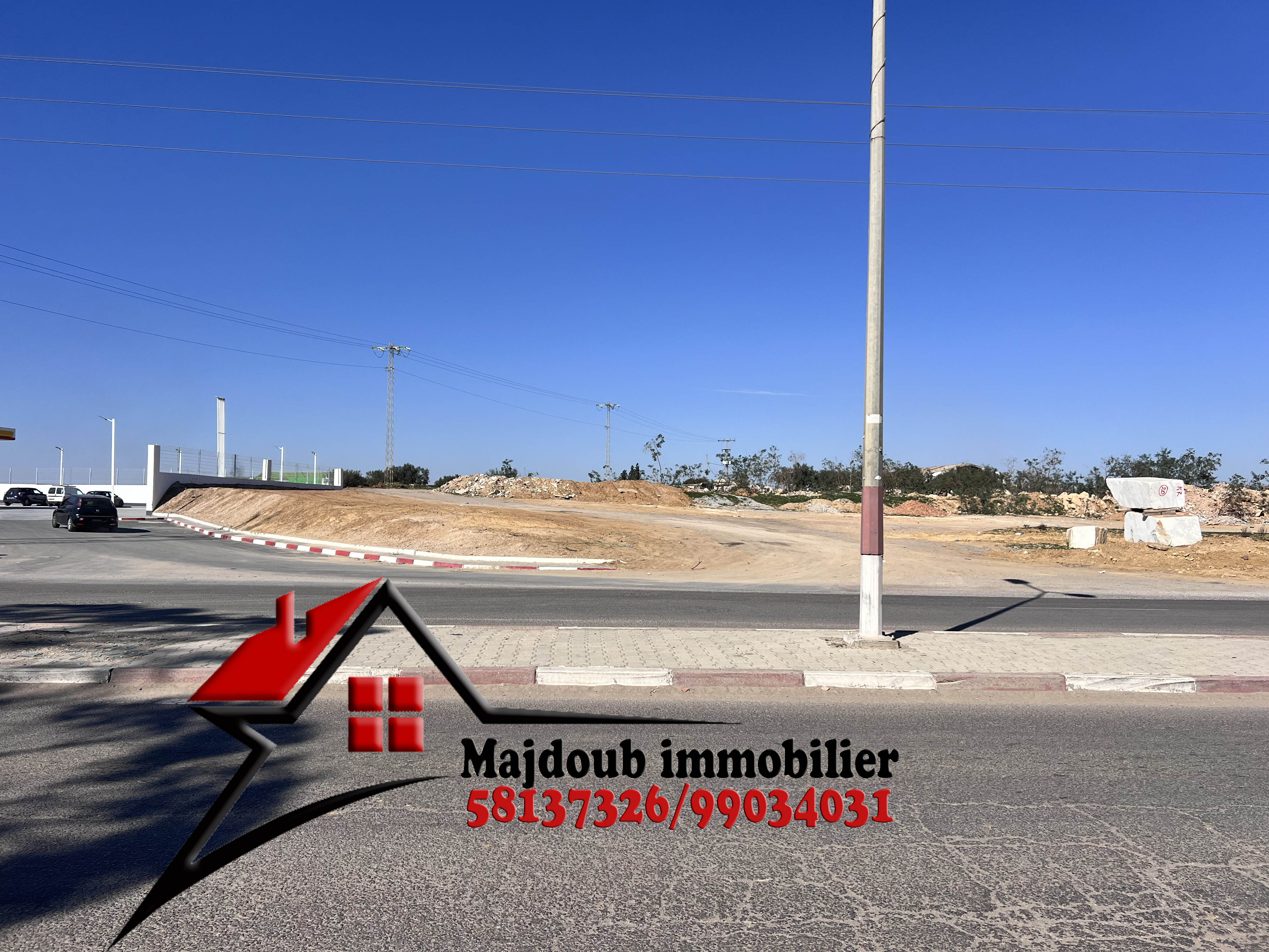 Sousse Riadh Zaouiet Sousse Terrain Terrain nu Terrain de 6000 m zone industriel