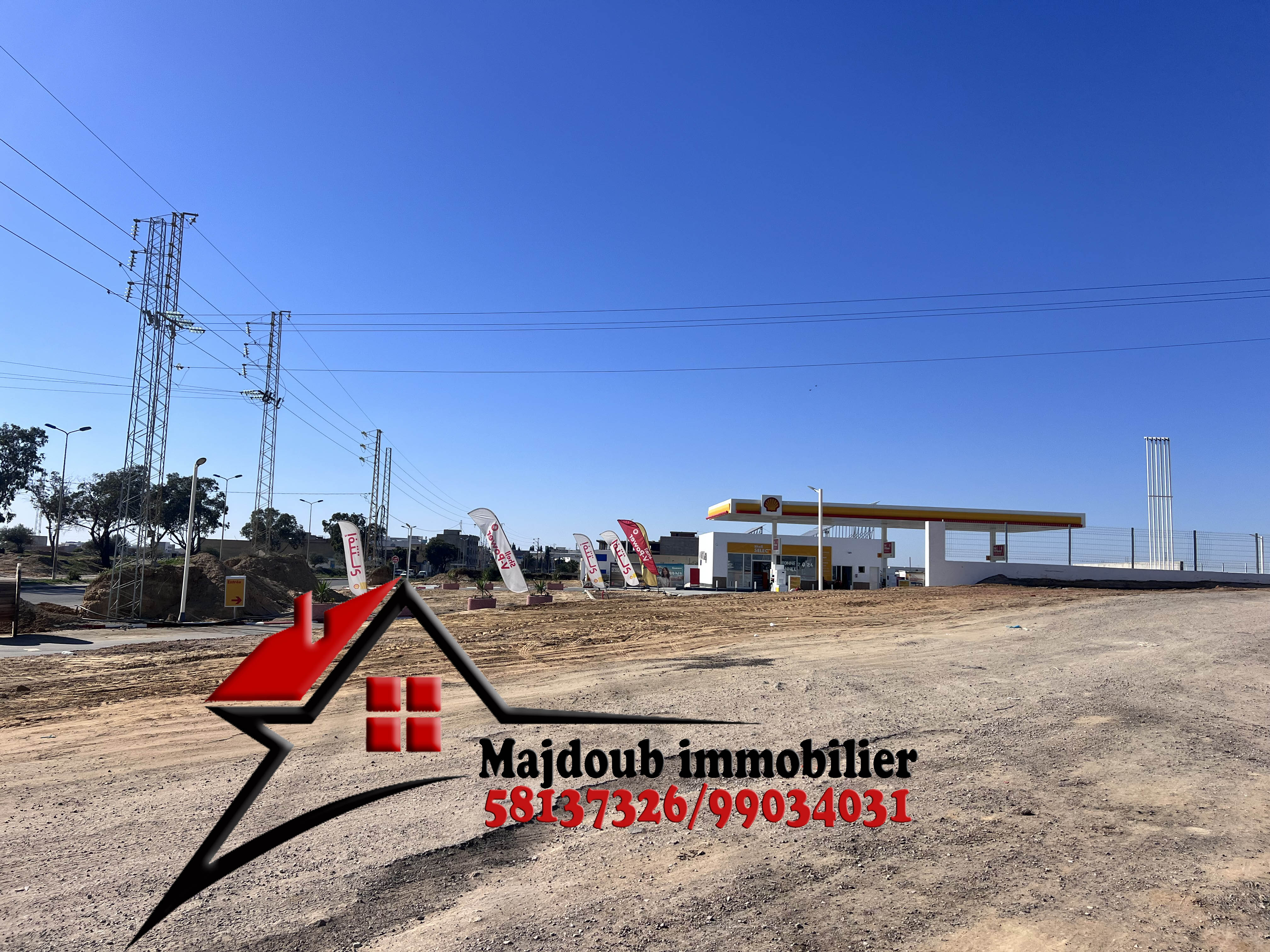 Sousse Riadh Zaouiet Sousse Terrain Terrain nu Terrain de 6000 m zone industriel