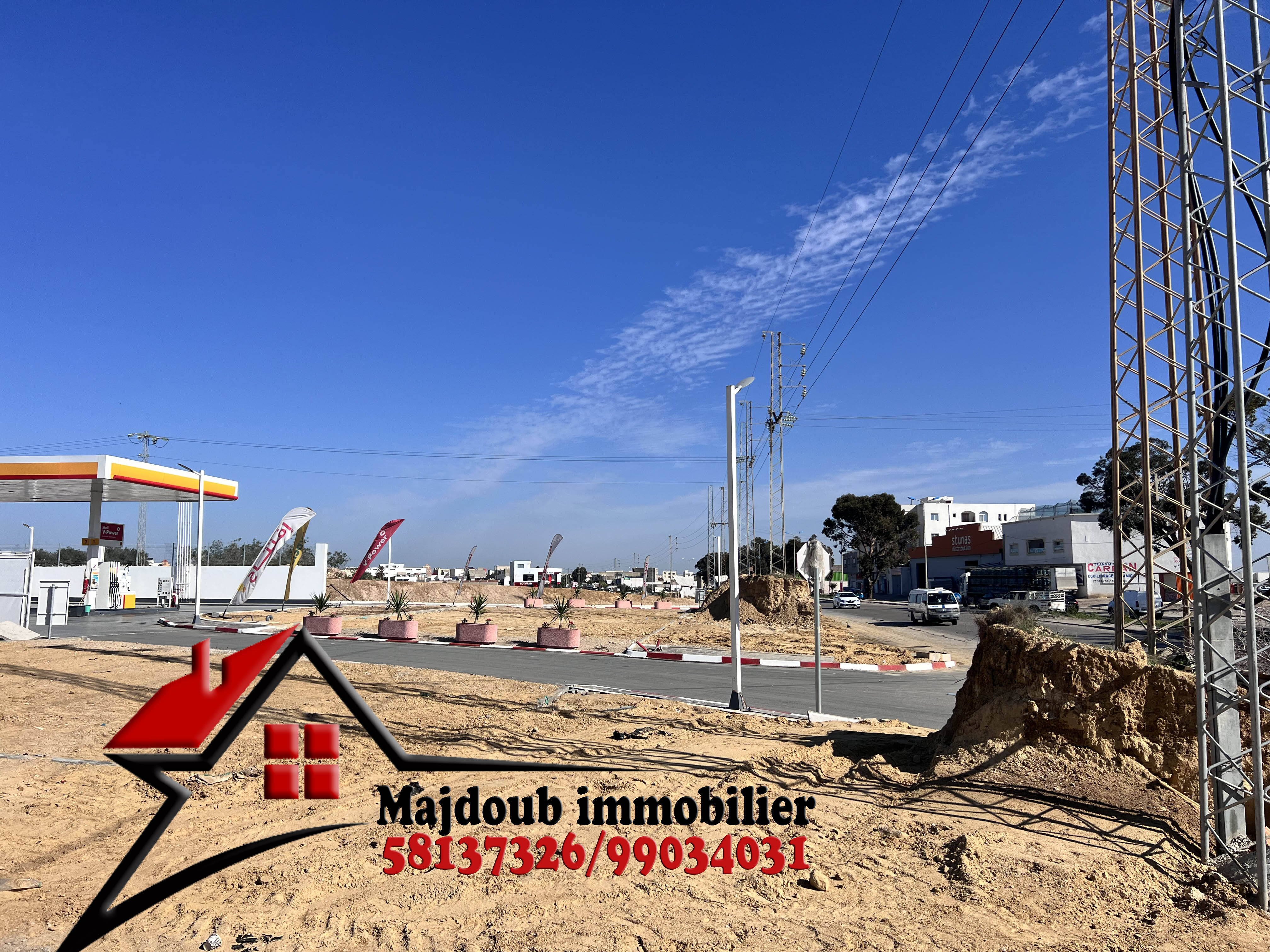 Sousse Riadh Zaouiet Sousse Terrain Terrain nu Terrain de 6000 m zone industriel