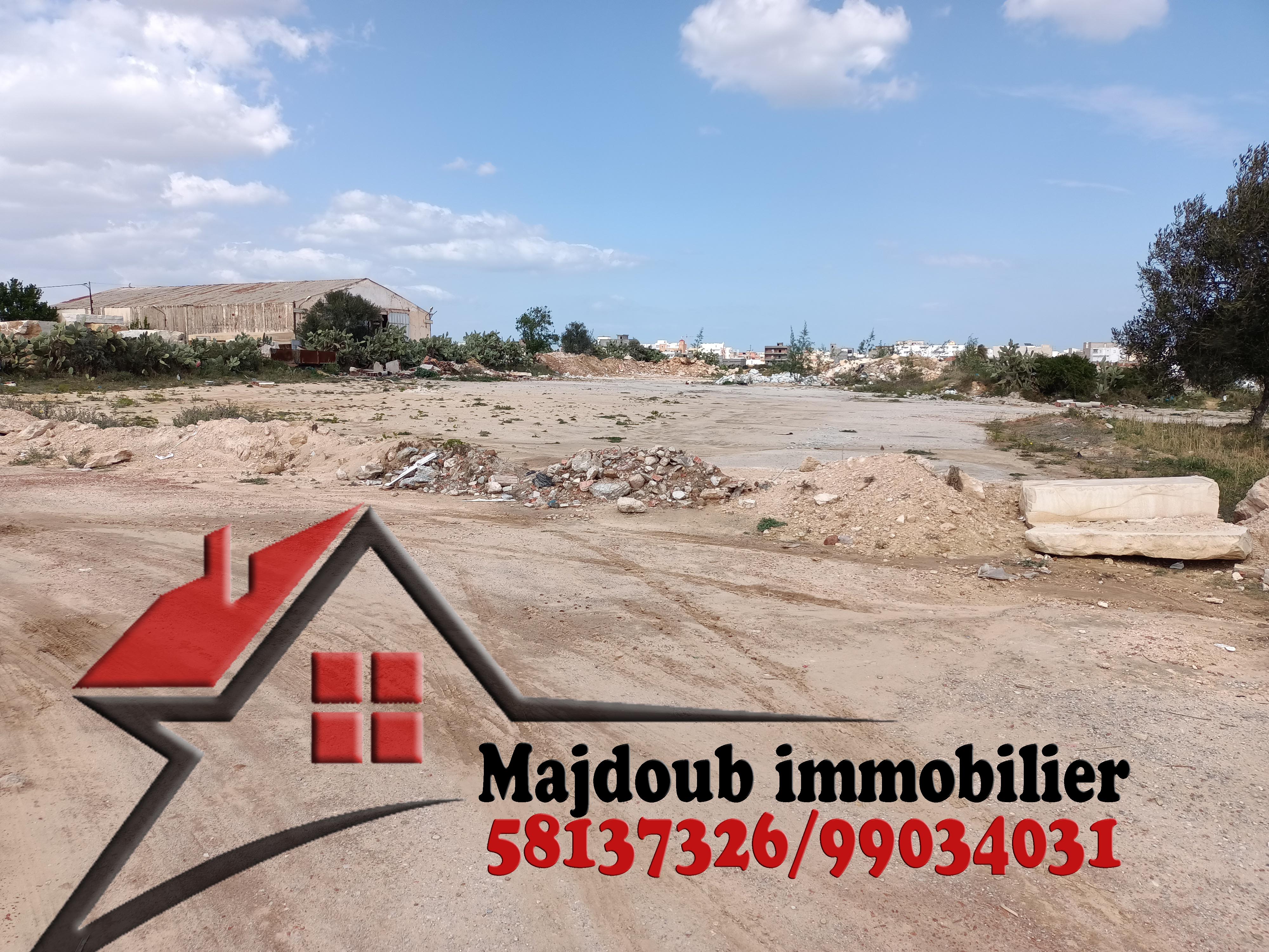Sousse Riadh Zaouiet Sousse Terrain Terrain nu Terrain de 6000 m zone industriel