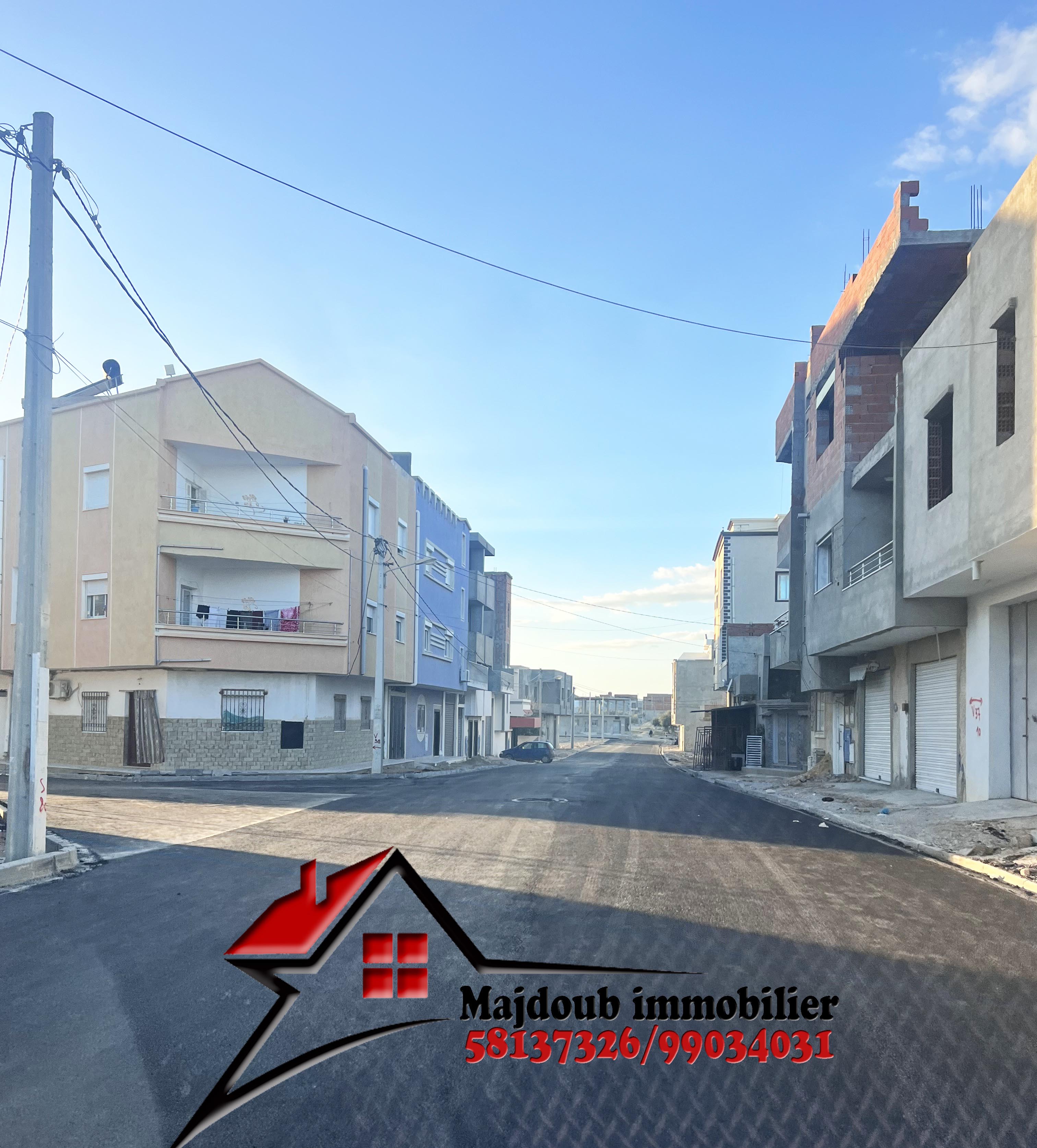 Sousse Riadh Zaouiet Sousse Terrain Terrain nu Lot de coin zaouiet sousse