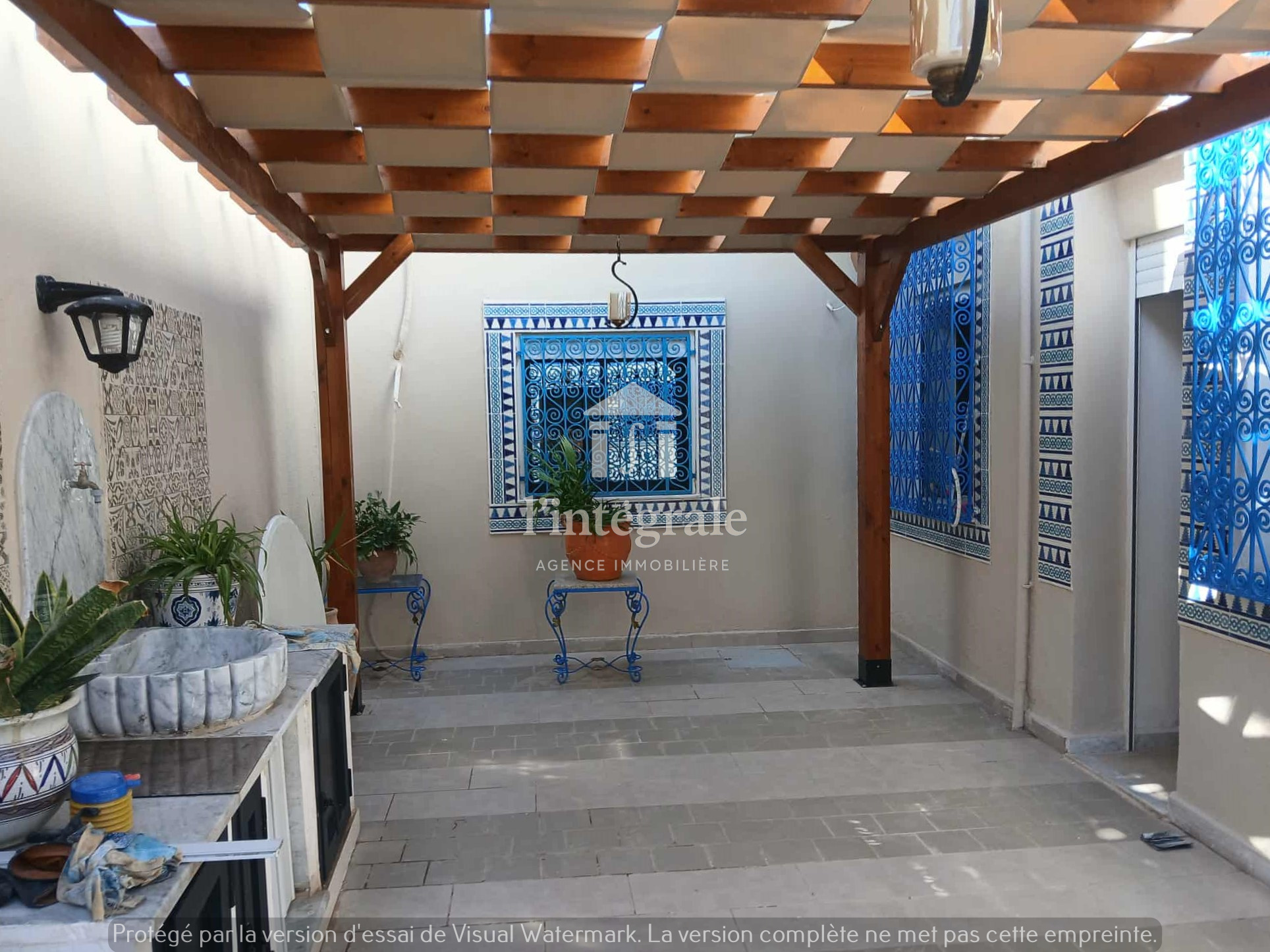 El Menzah Mutuelle Ville Location Maisons Superbe villa avec piscine  mutuelleville