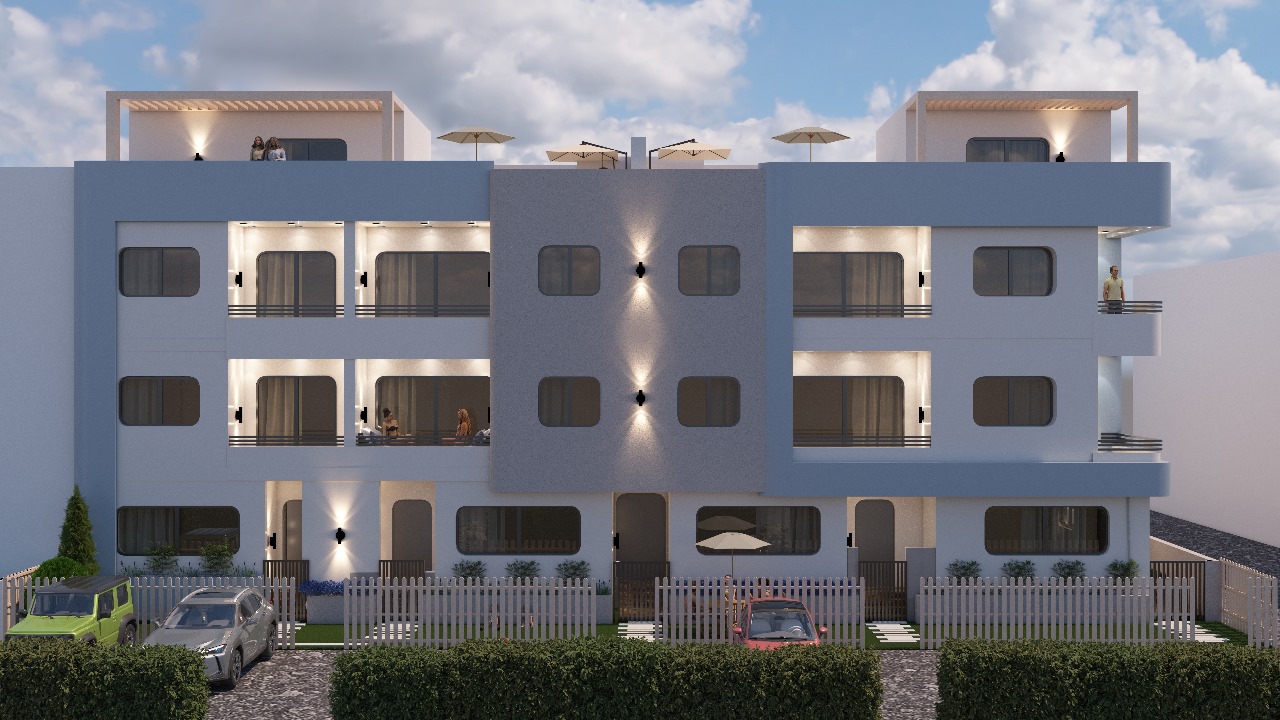 Kelibia Kerkouane Vente Appart. 1 pice Rsidence pieds dans l'eau  kerkouane klibia