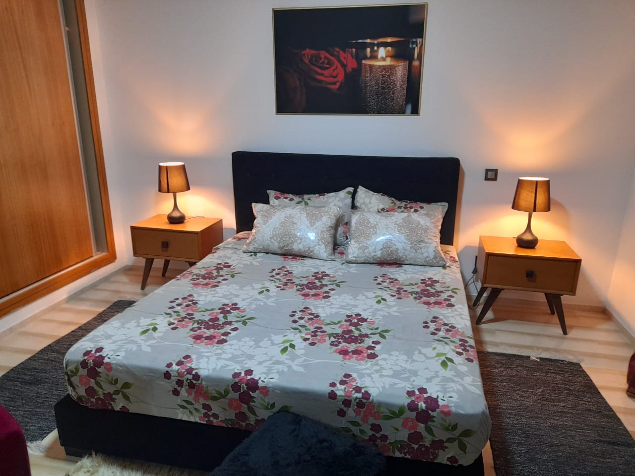 La Soukra La Soukra Location Appart. 2 pices Coquette apprt  deux pieces et petit jardin soukra