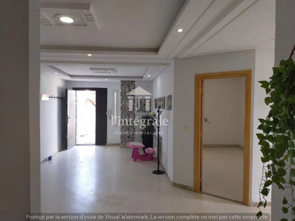 Mnihla Jardins d'el Menzah Location Maisons Rez de chausse s3 habitation ou bureautique