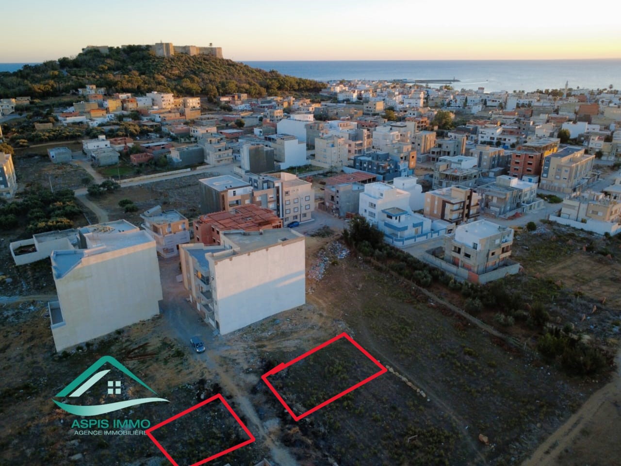 Kelibia Kelibia Vente Surfaces Vt1018 terrains 296 m2  kelibia