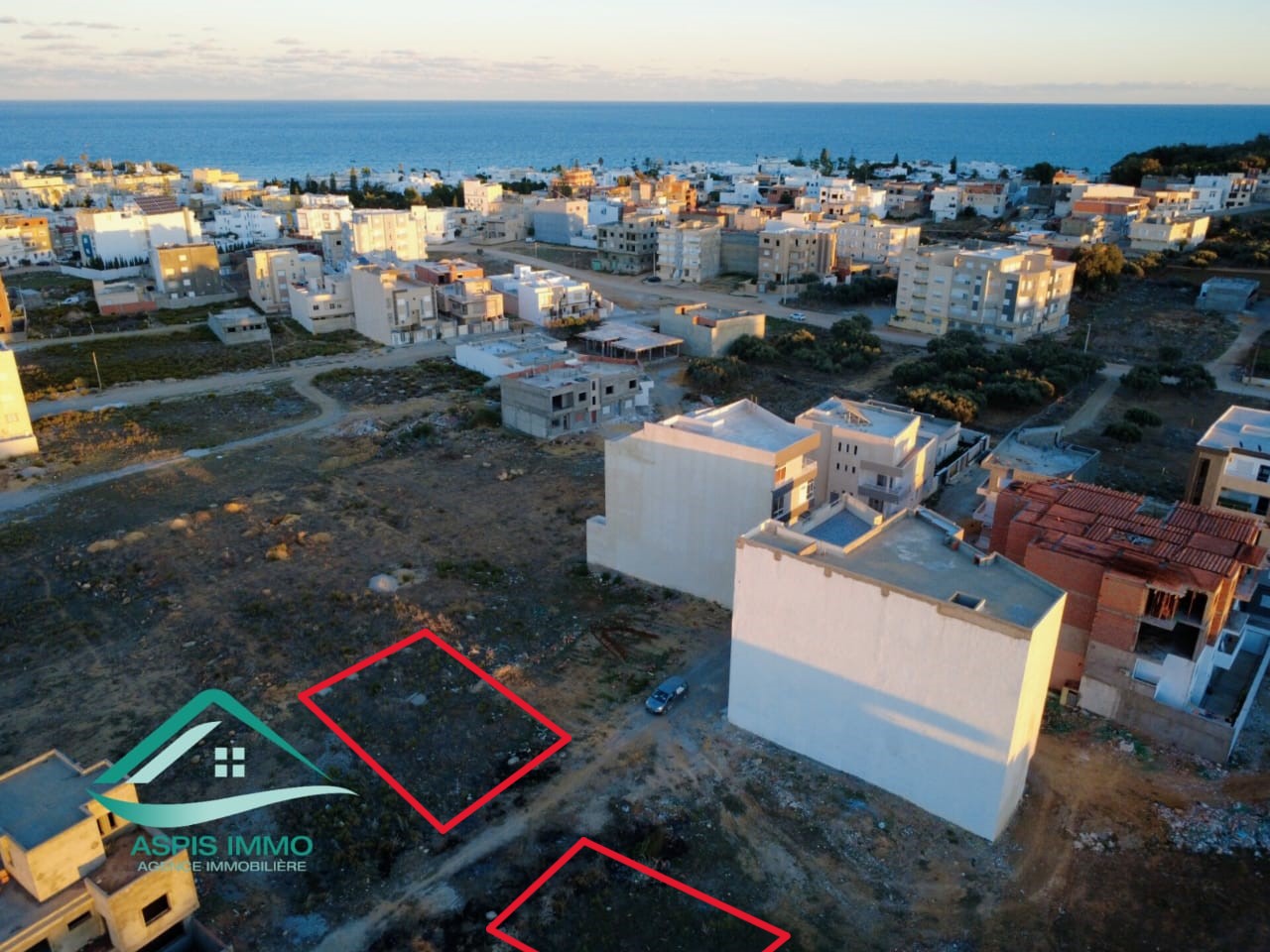 Kelibia Kelibia Vente Surfaces Vt1018 terrains 296 m2  kelibia